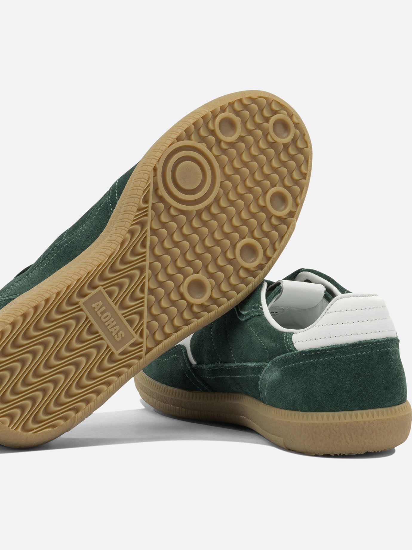 Sneaker basse 100% cow suede - 100% rubber  Verde - Alohas Donna | PDP | VIETTI Online Store | Zoom-Modal_5

