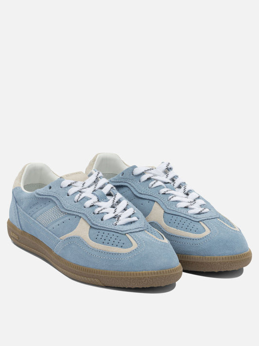 Low top sneakers 100% cow suede - 100% rubber  Light blue - Alohas Women | PDP | VIETTI Online Store | 2
