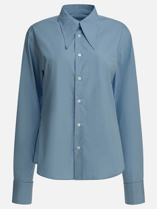 Formal shirts Solid colour  Blue - Ami Paris Women | PLP | VIETTI Online Store 
