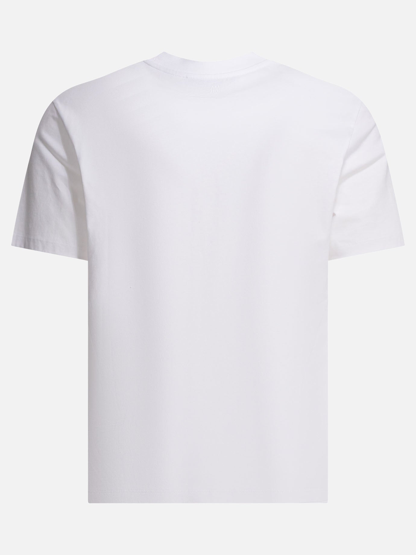 Crewneck t-shirts Logo  White - Ami Paris Men | PDP | VIETTI Online Store | Zoom-Modal_2
