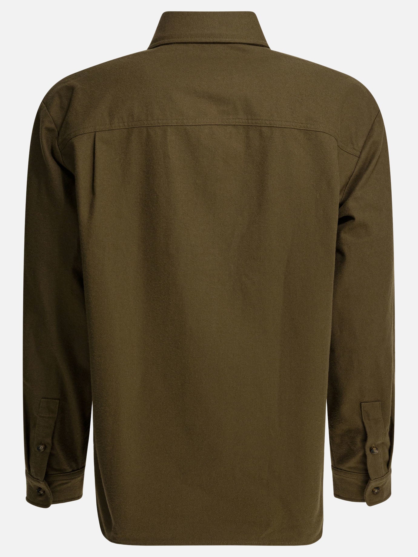 Giacche overshirt Solid colour  Verde - A.P.C. Uomo | PDP | VIETTI Online Store | Zoom-Modal_2
