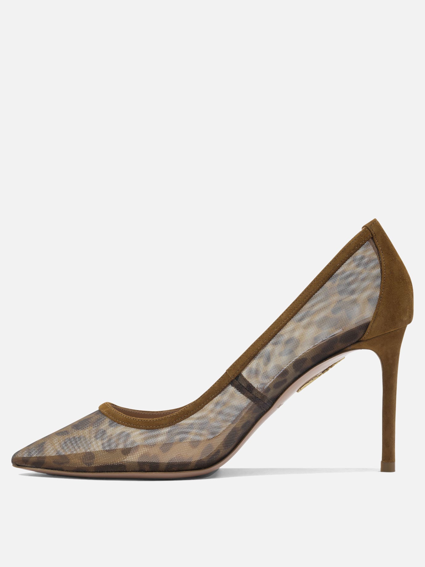 Pumps 100% fabric - 100% leather  Brown - Aquazzura Women | PDP | VIETTI Online Store | thumbnail_3