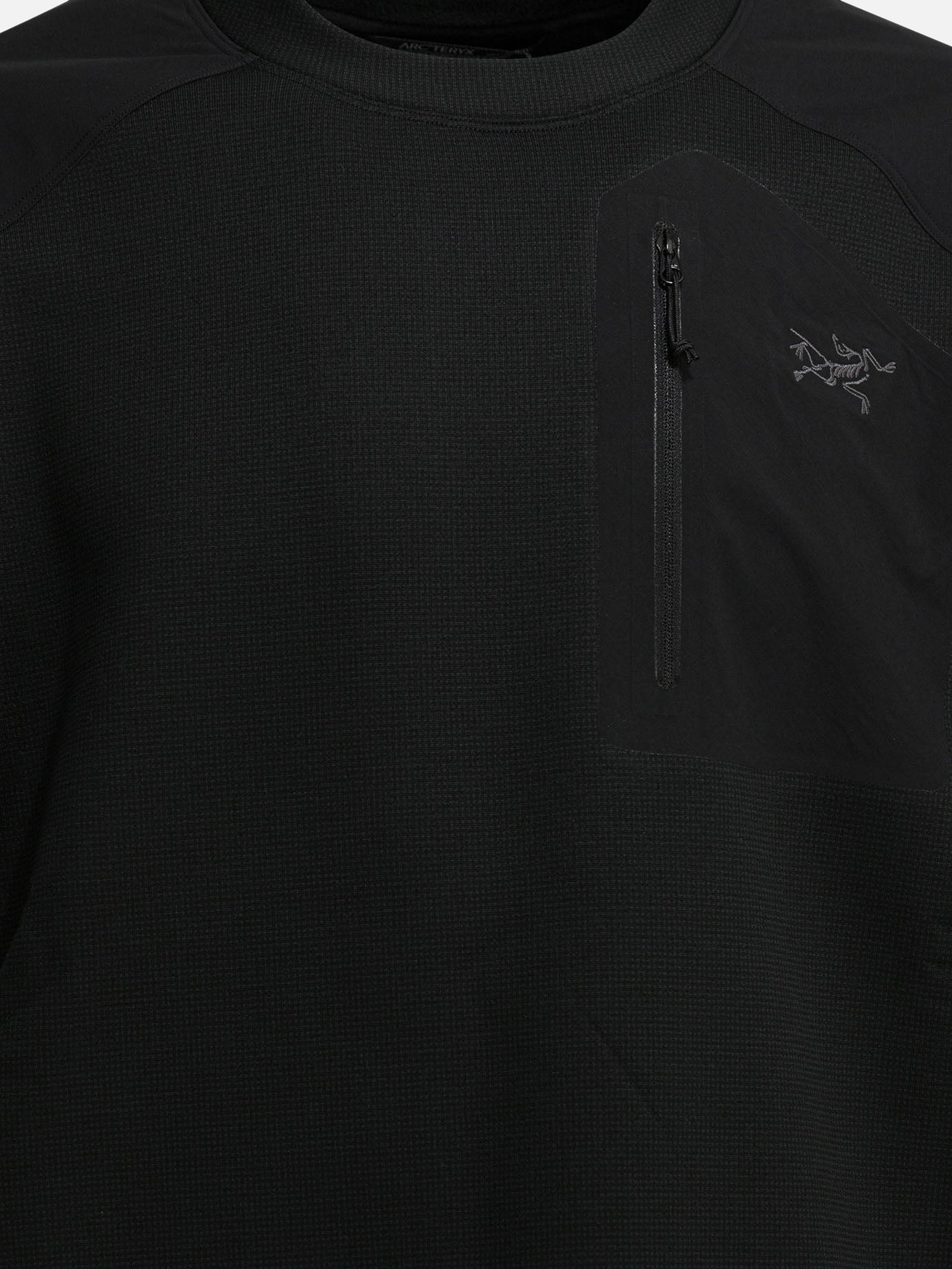 Crewneck sweaters Solid colour  Black - Arc'teryx Men | PDP | VIETTI Online Store | thumbnail_3