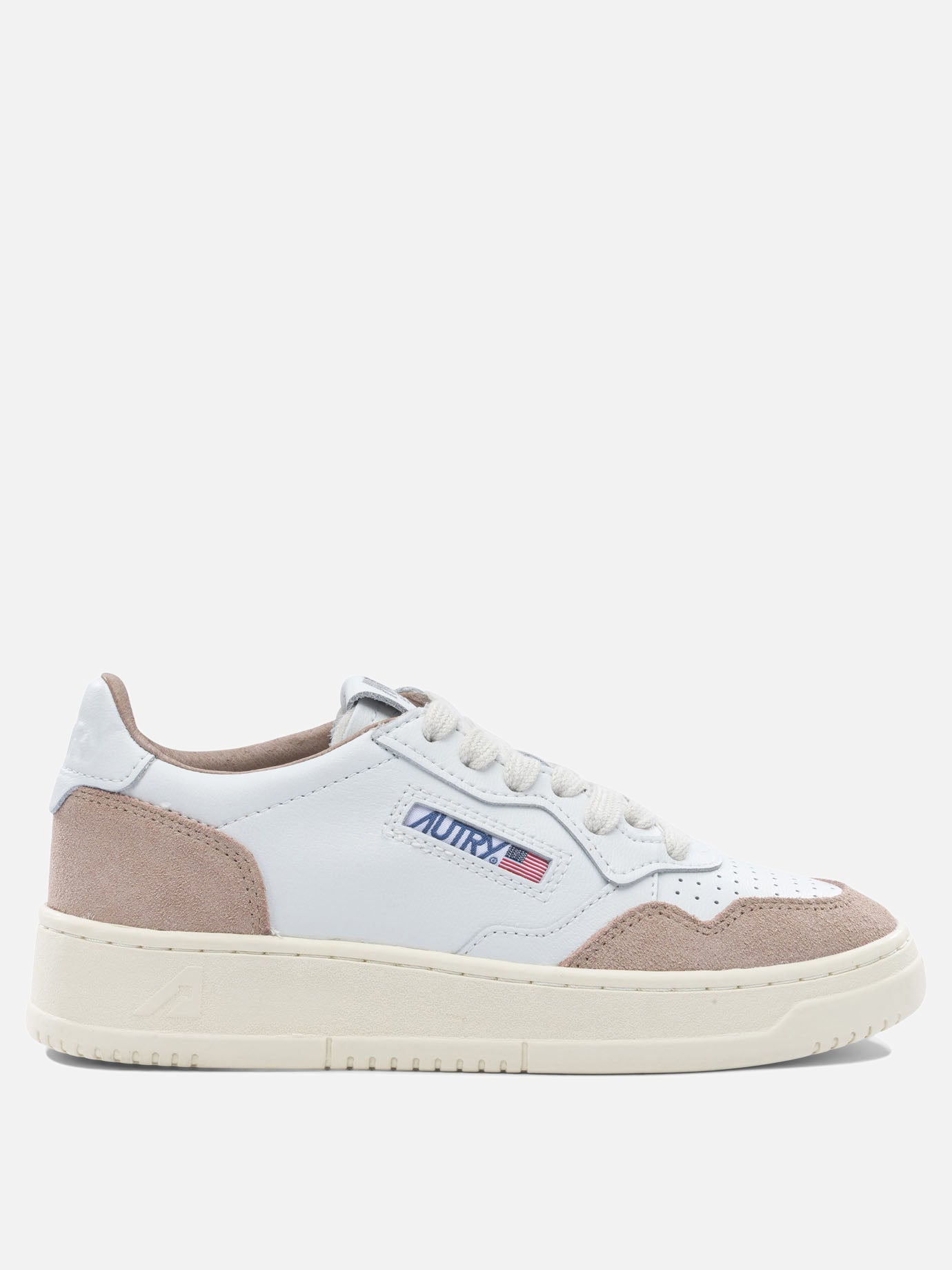 Low top sneakers 100% cow leather - 100% rubber  White - Autry Women | PDP | VIETTI Online Store | thumbnail
