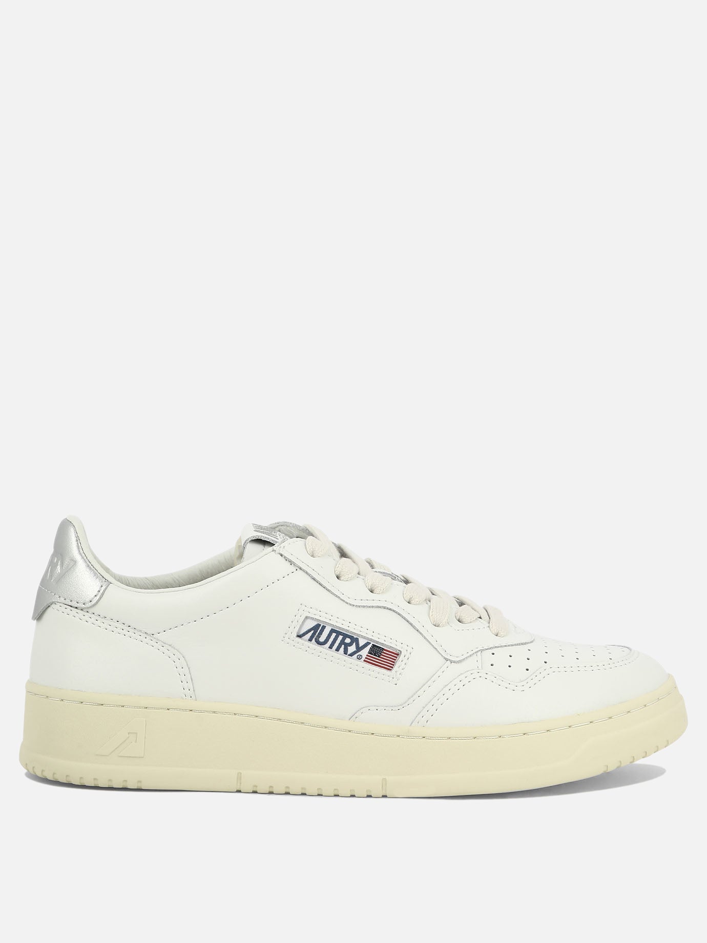 Sneaker basse 100% cow leather - 100% rubber  Bianco - Autry Donna | PDP | VIETTI Online Store | Zoom-Modal
