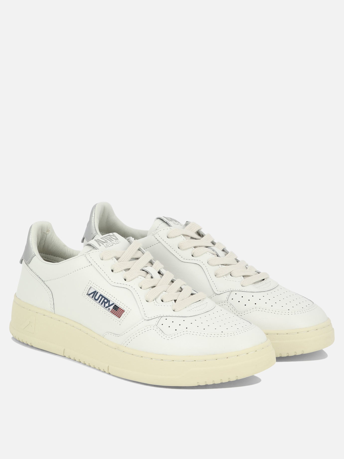 Sneaker basse 100% cow leather - 100% rubber  Bianco - Autry Donna | PDP | VIETTI Online Store | thumbnail_2