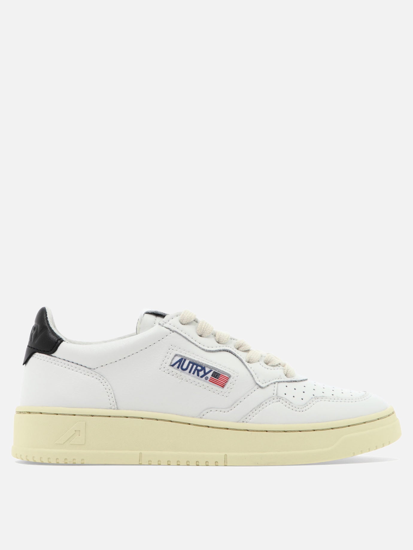 Sneaker basse 100% cow leather - 100% rubber  Bianco - Autry Donna | PDP | VIETTI Online Store | Zoom-Modal
