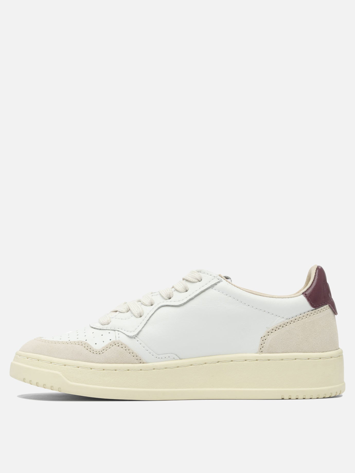 Low top sneakers 90% cow leather 10% nylon - 100% rubber  White - Autry Women | PDP | VIETTI Online Store | thumbnail_3