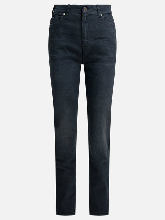 Straight-leg jeans Solid colour  Blue - Balenciaga Women | PLP | VIETTI Online Store 
