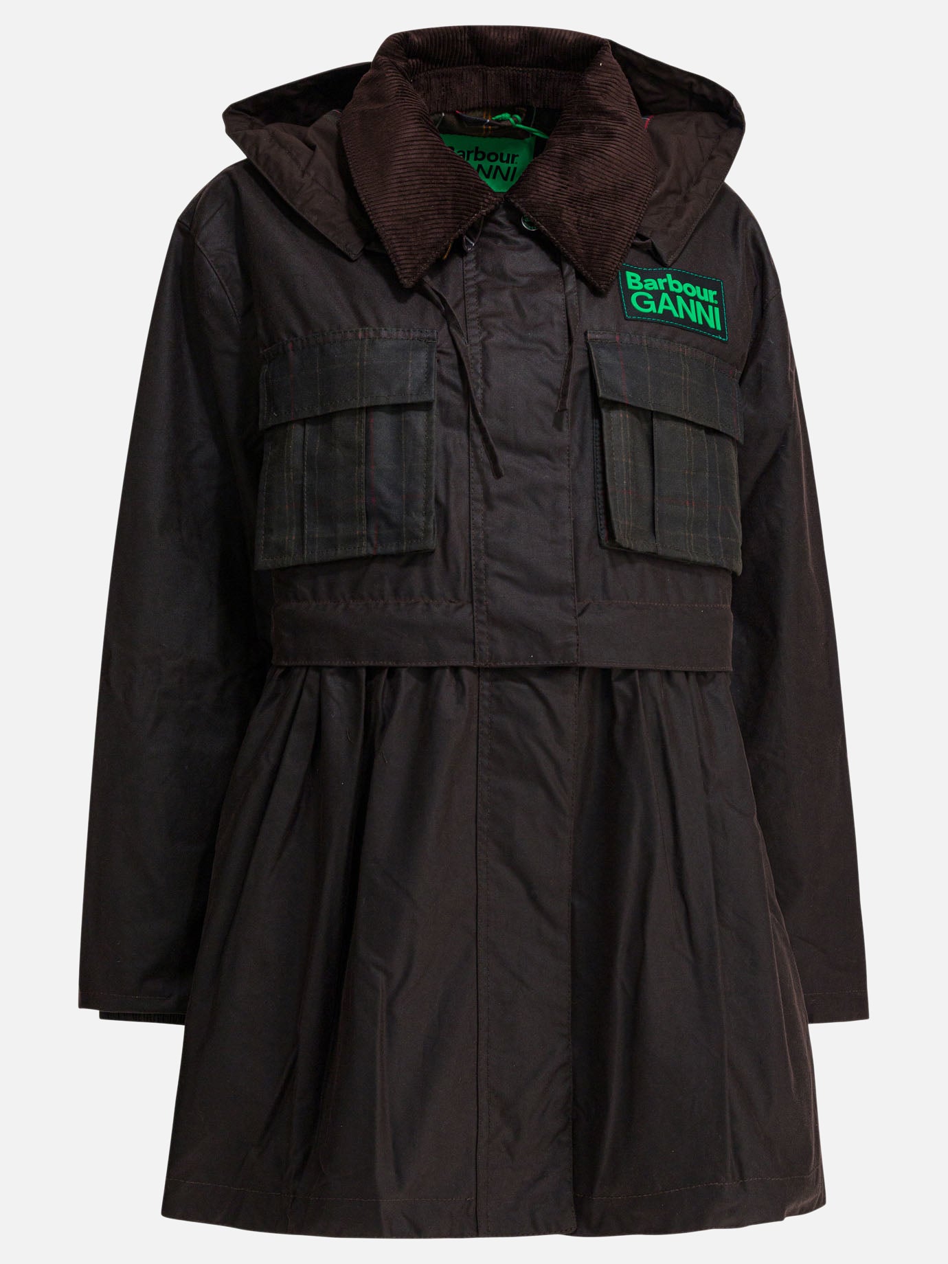 Impermeabili & Trench Logo  Verde - Barbour Donna | PDP | VIETTI Online Store | thumbnail