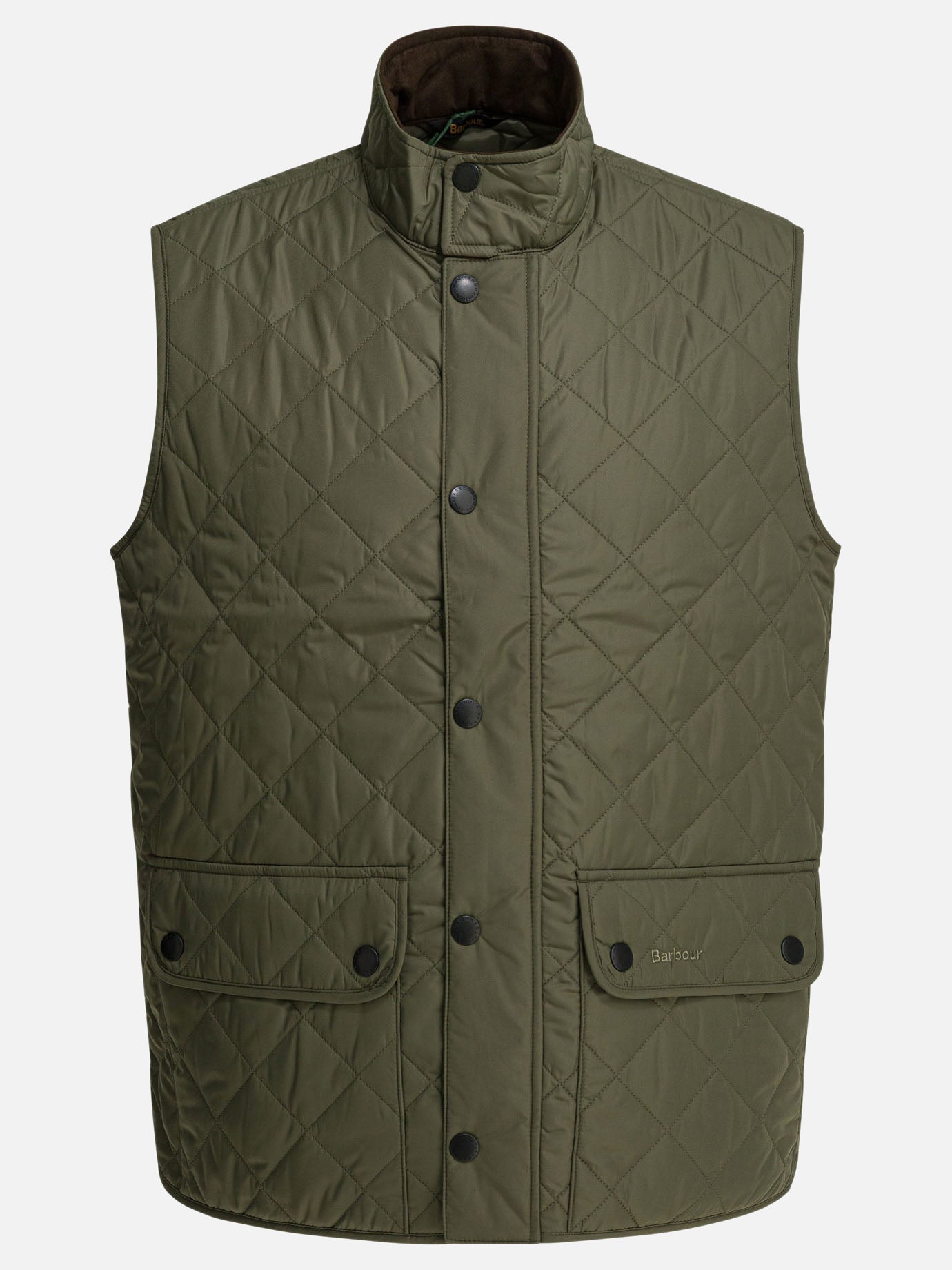 Vest jackets Solid colour  Green - Barbour Men | PDP | VIETTI Online Store | thumbnail