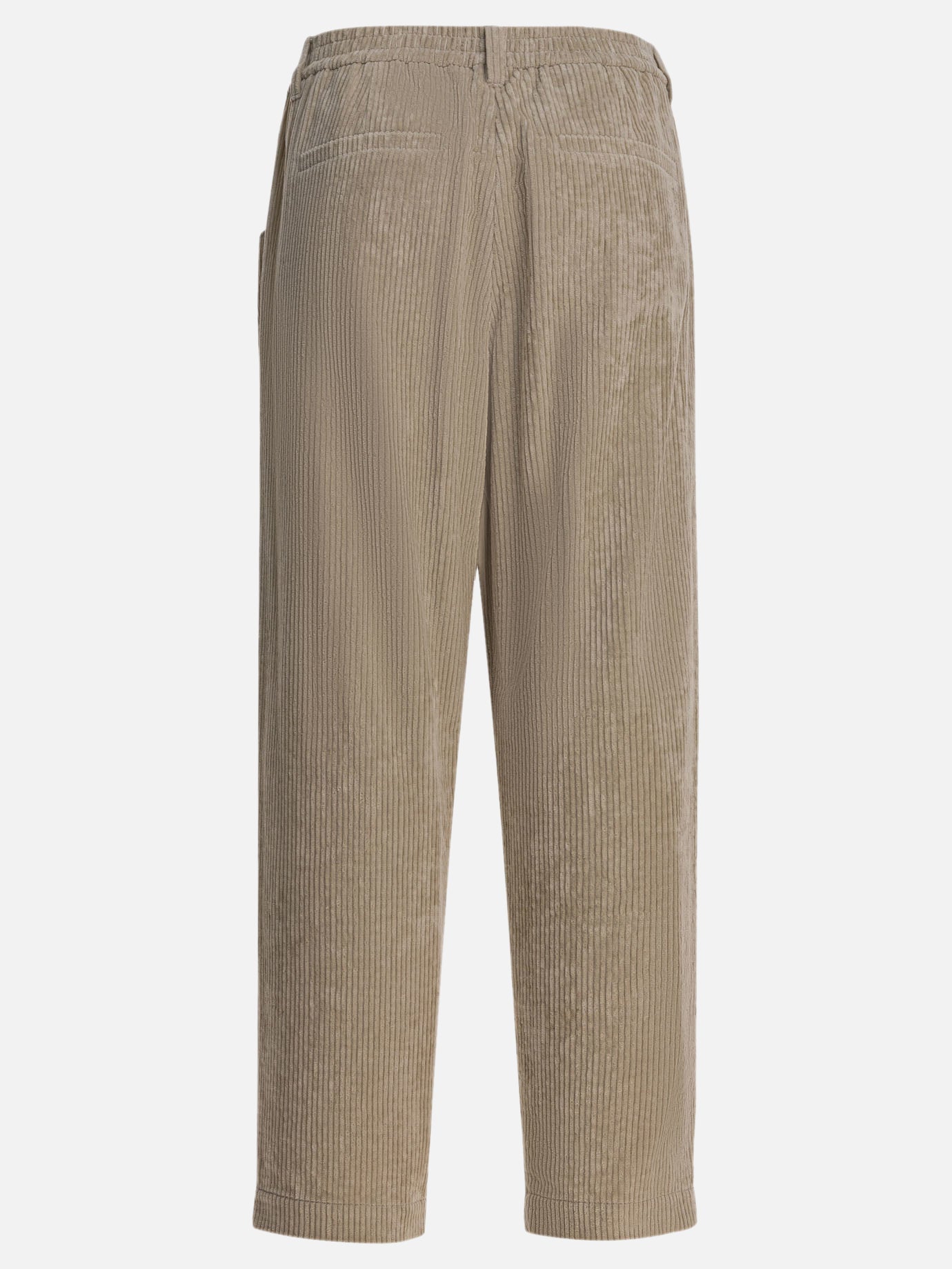 Pantaloni casual Solid colour  Beige - Brunello Cucinelli Donna | PDP | VIETTI Online Store | thumbnail_2