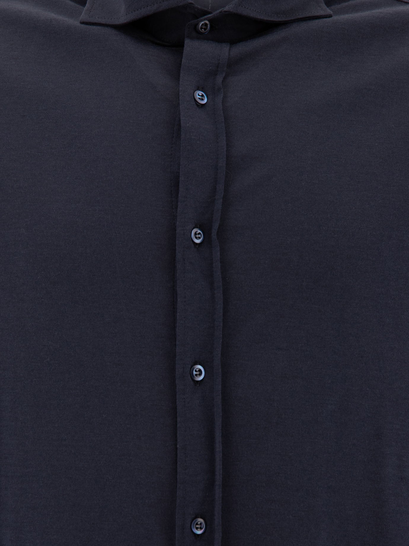 Camicie casual Solid colour  Blu - Brunello Cucinelli Uomo | PDP | VIETTI Online Store | Zoom-Modal_3
