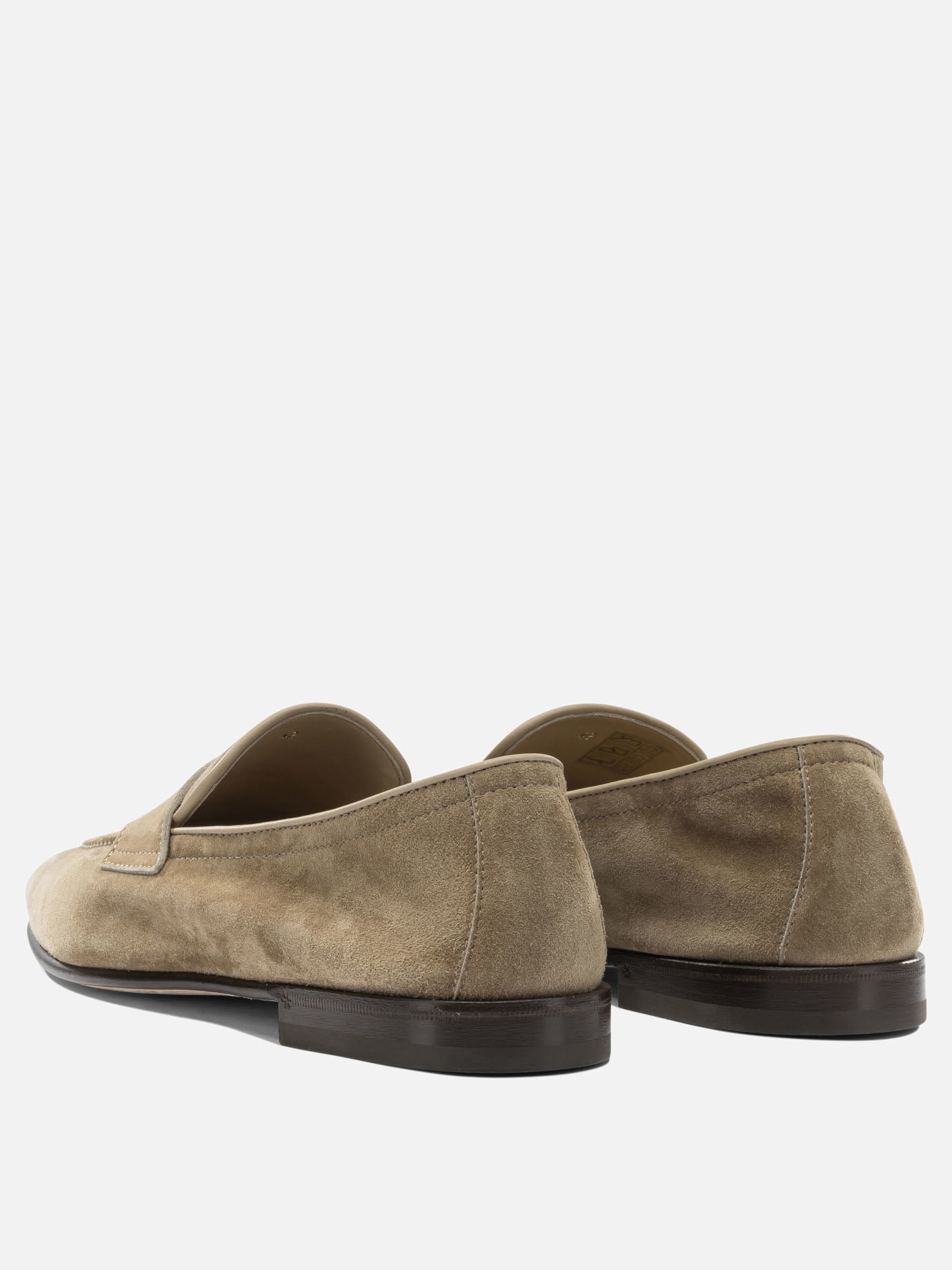 Loafers 100% suede - 100% leather  Beige - Brunello Cucinelli Men | PDP | VIETTI Online Store | Zoom-Modal_4
