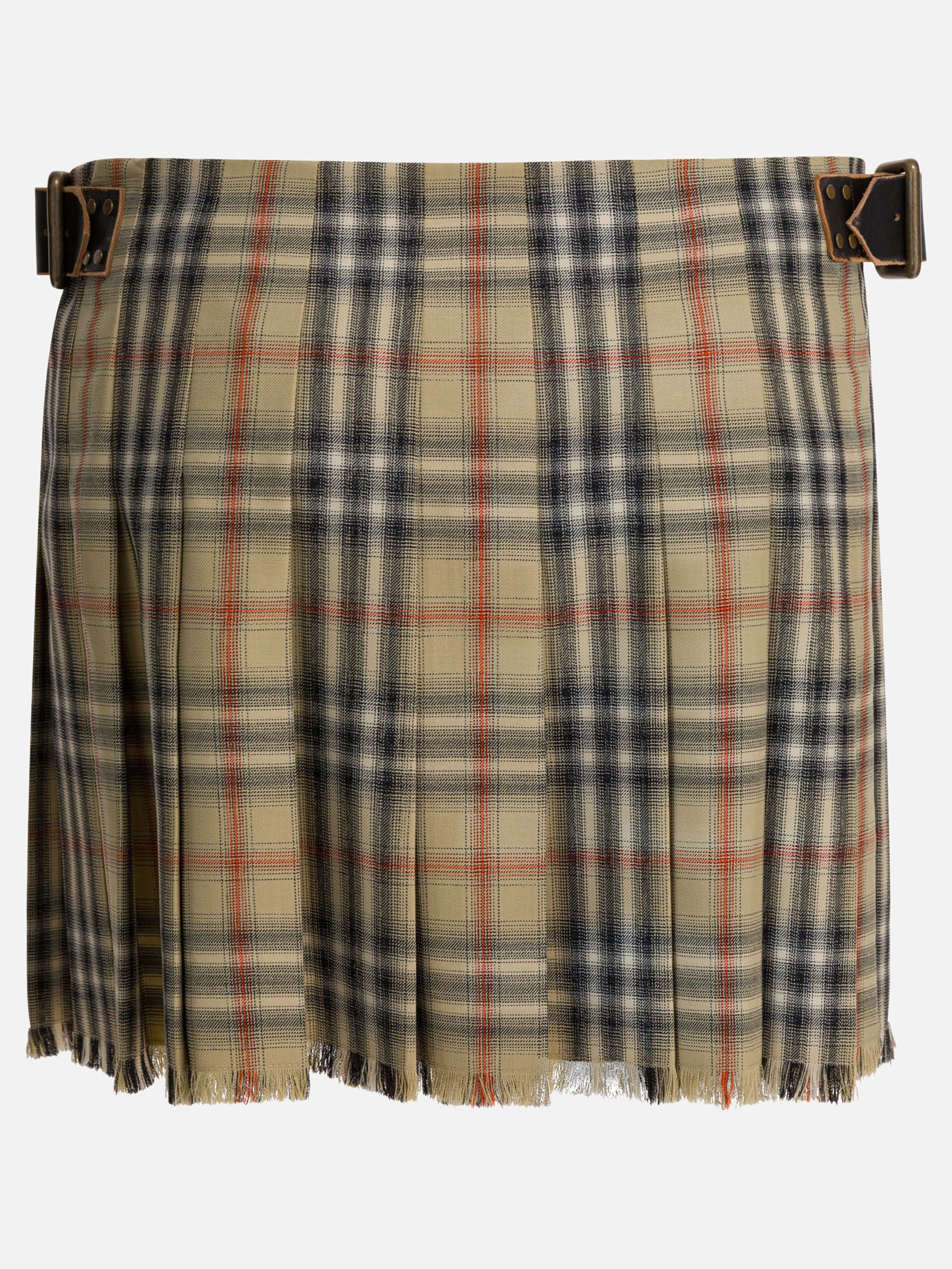 Miniskirts Check  Beige - Burberry Women | PDP | VIETTI Online Store | thumbnail_2