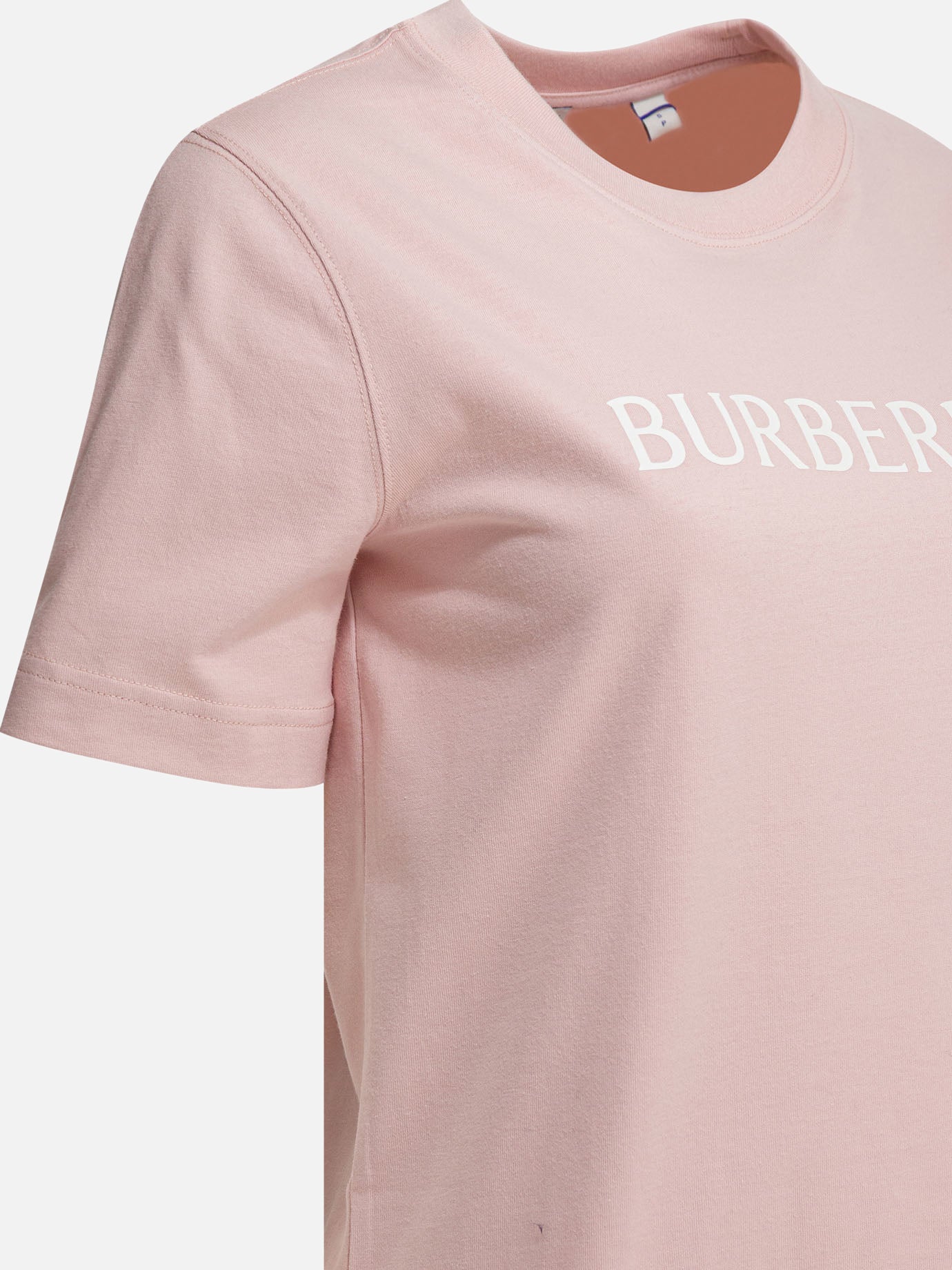 Crewneck t-shirts Logo  Pink - Burberry Women | PDP | VIETTI Online Store | thumbnail_4