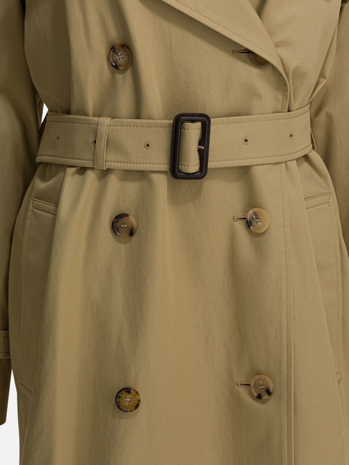 Raincoats & Trench coats Solid colour  Beige - Burberry Women | PDP | VIETTI Online Store | thumbnail_3