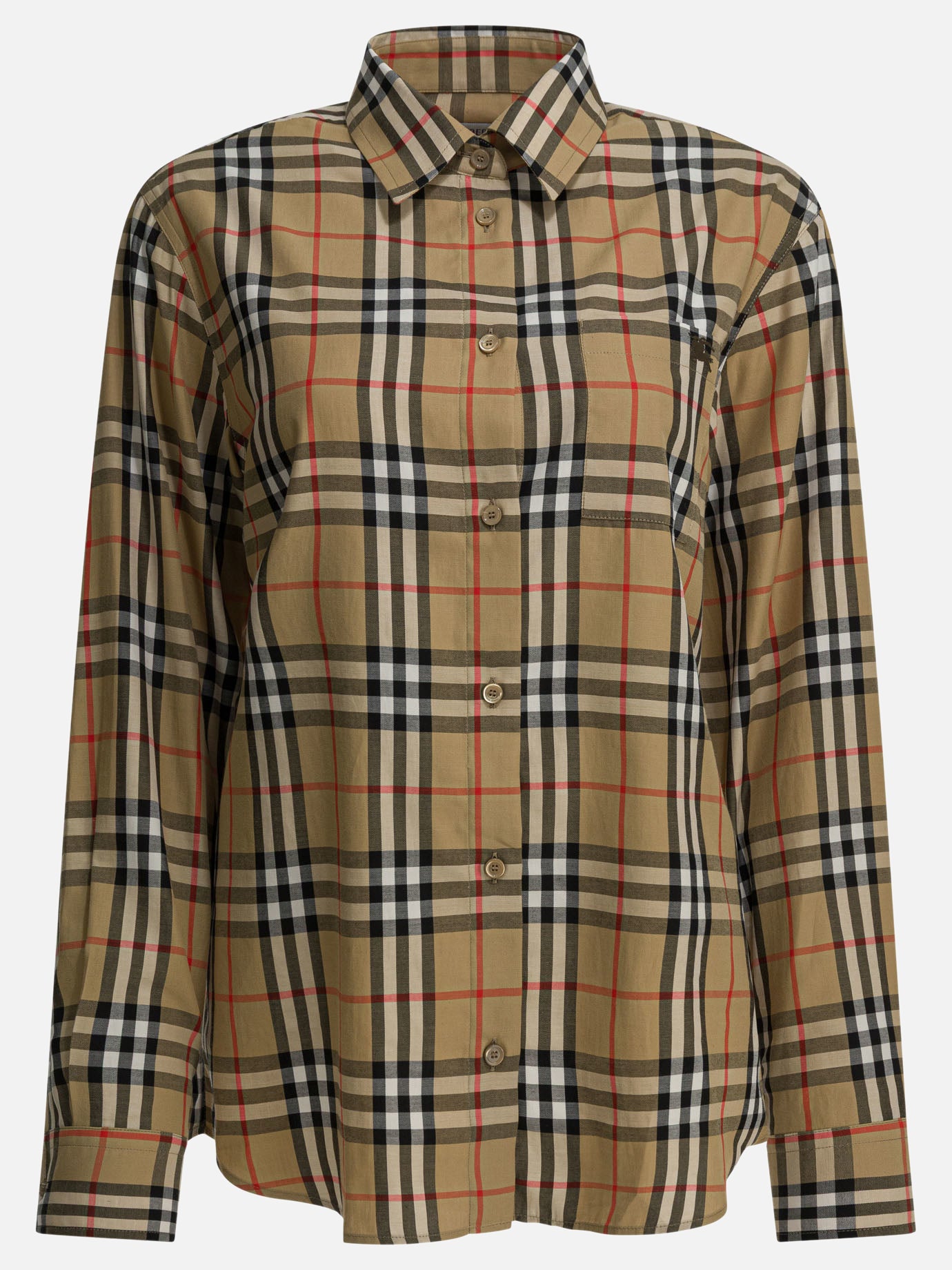 Casual shirts Check  Beige - Burberry Women | PDP | VIETTI Online Store | thumbnail