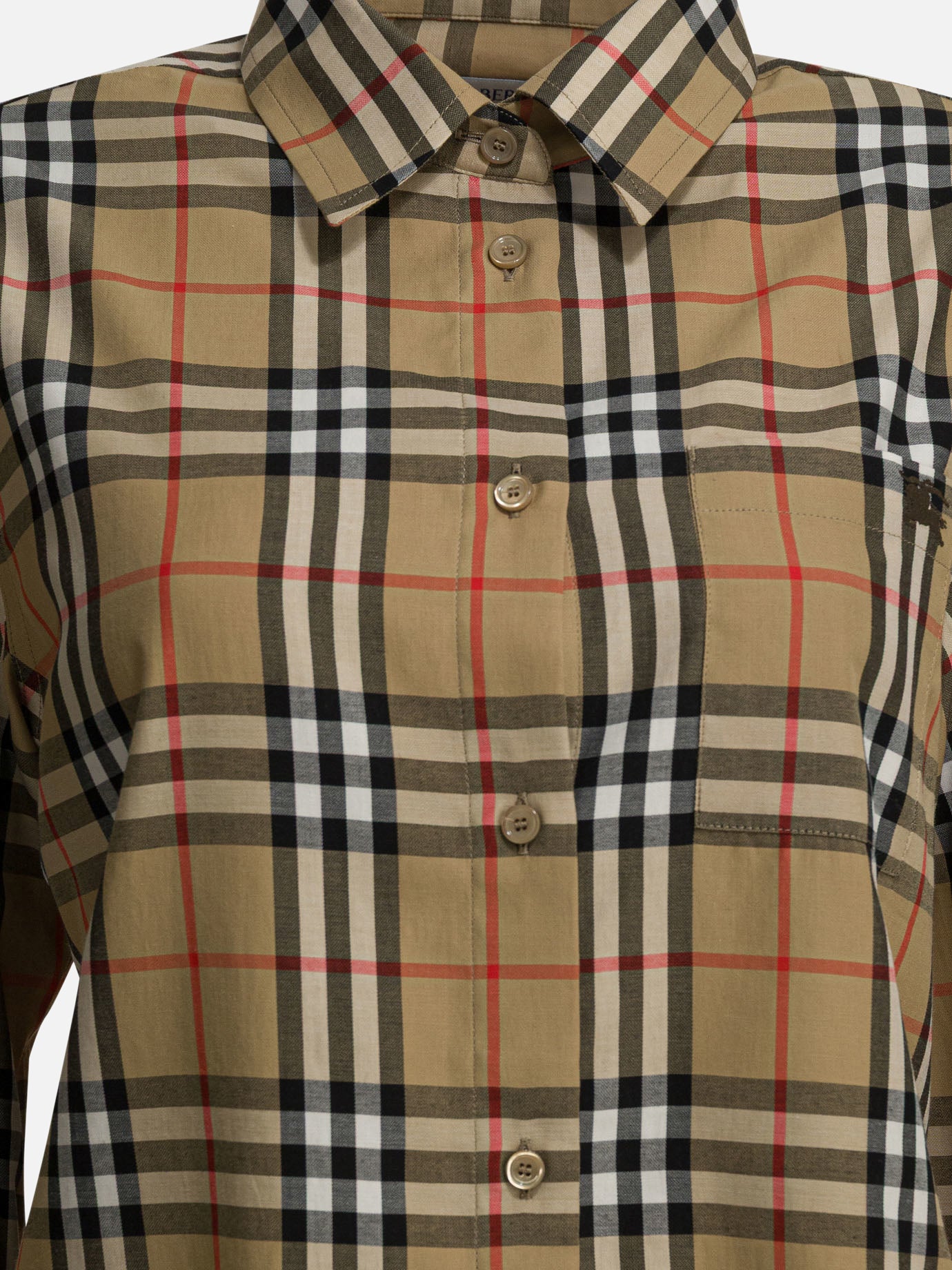 Casual shirts Check  Beige - Burberry Women | PDP | VIETTI Online Store | thumbnail_3