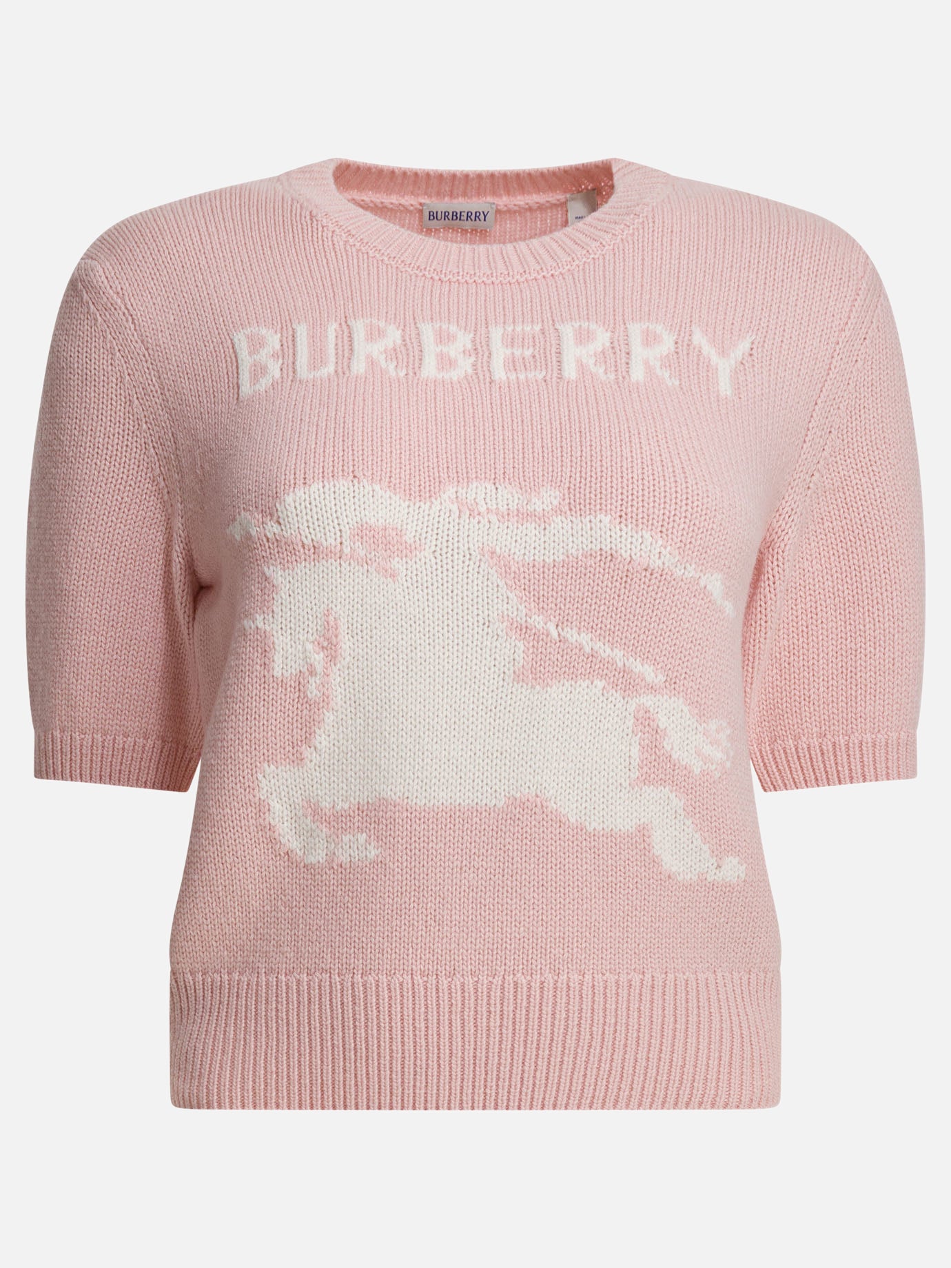 Crewneck sweaters Logo  White - Burberry Women | PDP | VIETTI Online Store | thumbnail
