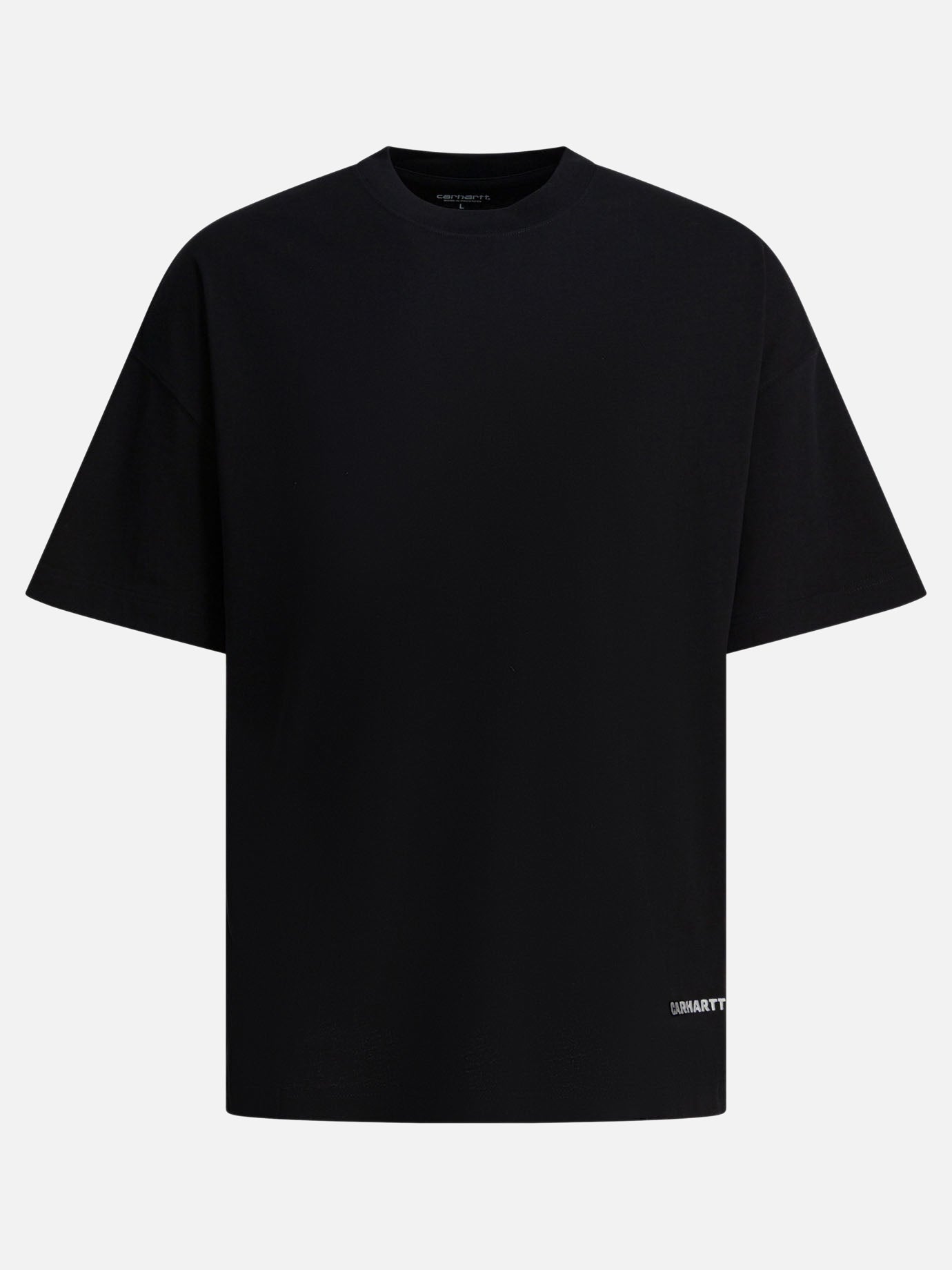 Crewneck t-shirts Logo  Black - Carhartt WIP Men | PDP | VIETTI Online Store | thumbnail