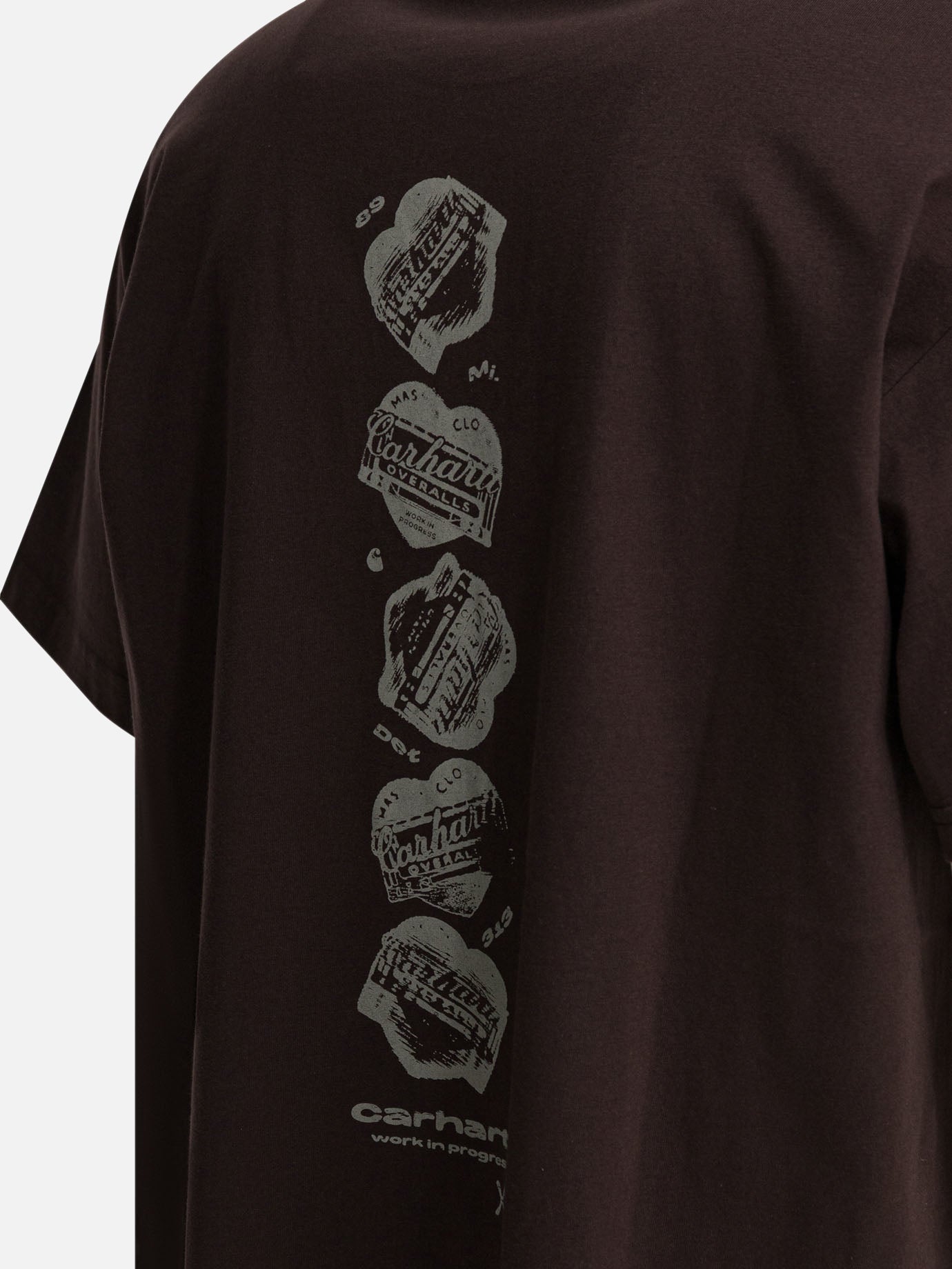 Crewneck t-shirts Graphics  Brown - Carhartt WIP Men | PDP | VIETTI Online Store | Zoom-Modal_4
