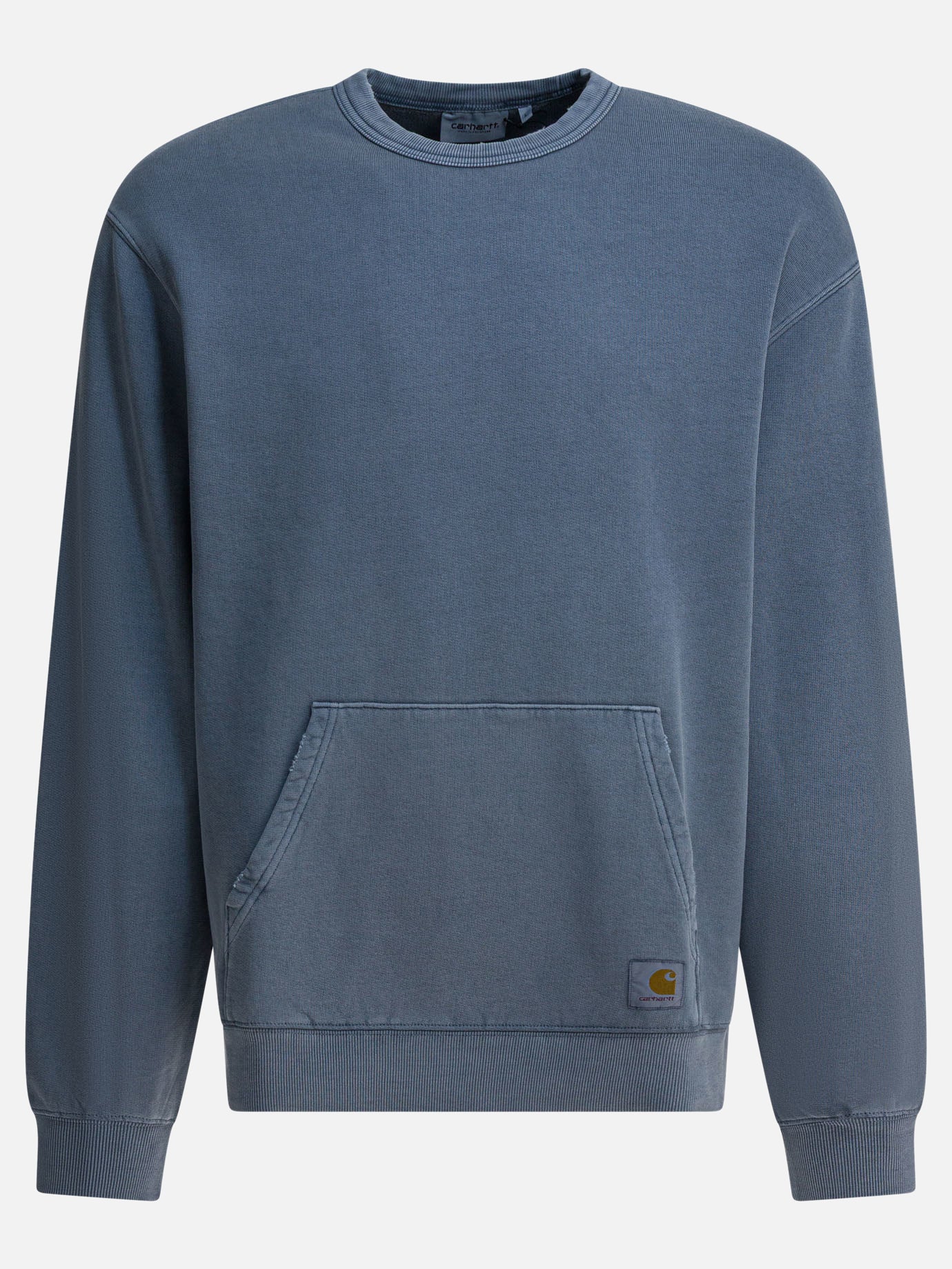 Crewnecks Logo  Light blue - Carhartt WIP Men | PDP | VIETTI Online Store | thumbnail
