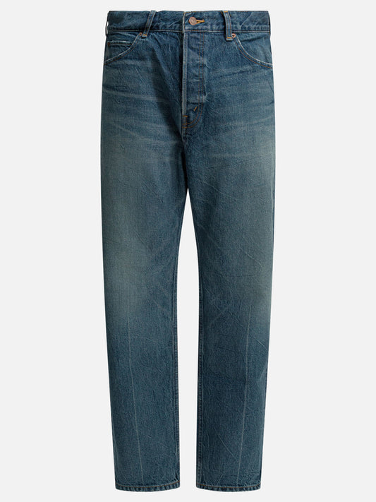 Wide-leg jeans 100% cotton  Blue - Celine Men | PDP | VIETTI Online Store 
