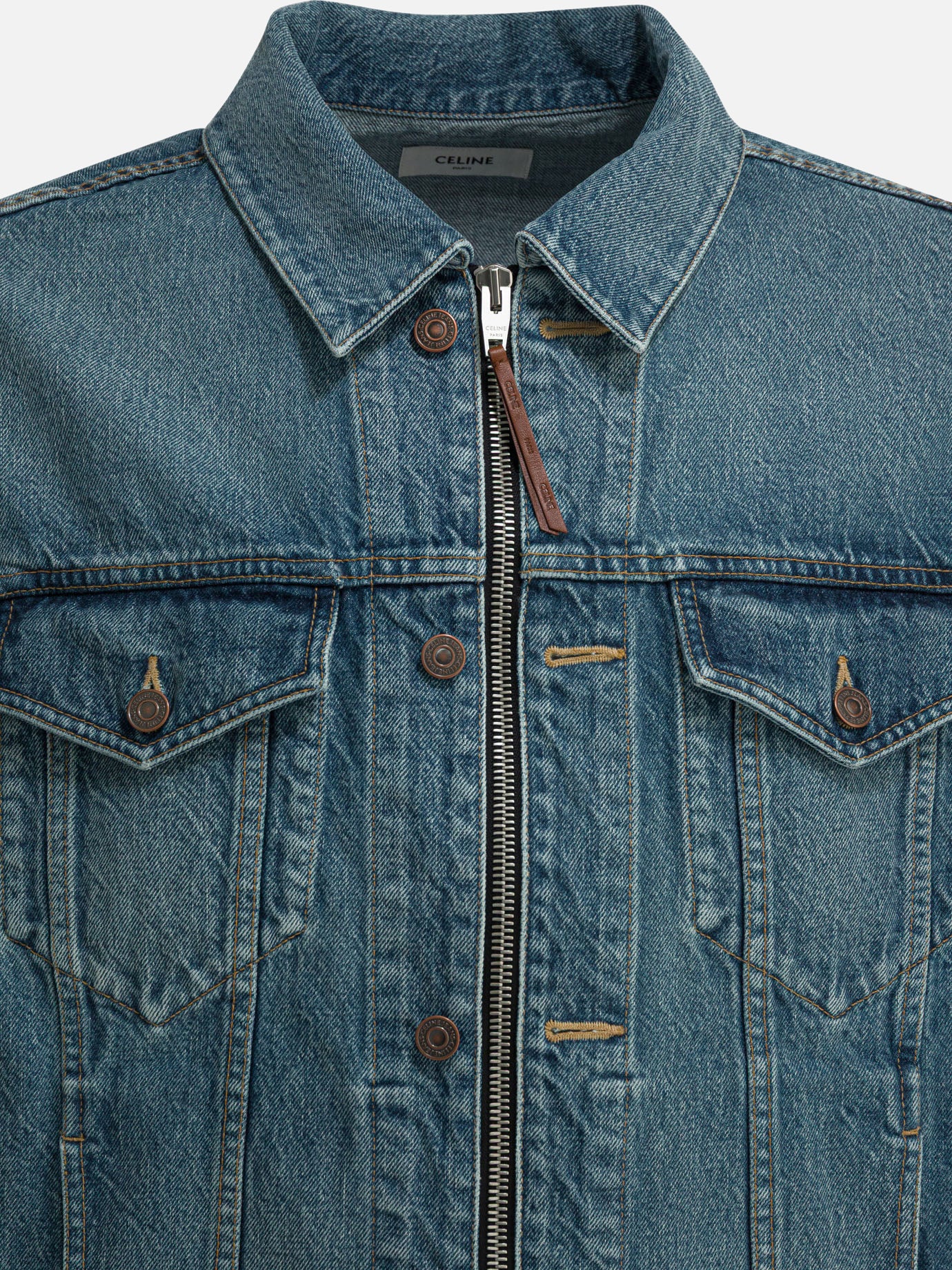 Denim jackets 100% cotton  Light blue - Celine Men | PDP | VIETTI Online Store | thumbnail_3