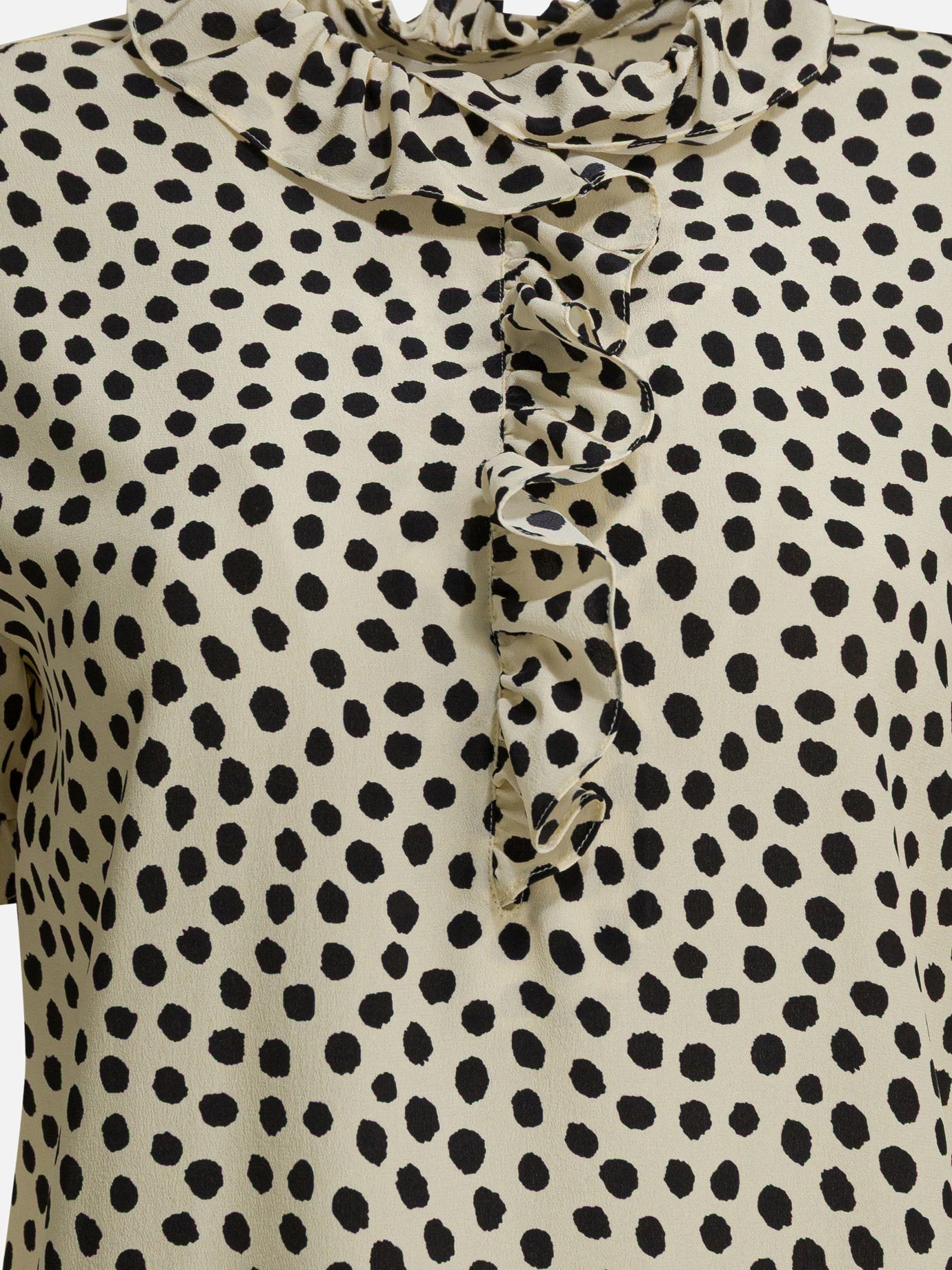 Blouses Polka dots  Beige - Chloé Women | PDP | VIETTI Online Store | thumbnail_3
