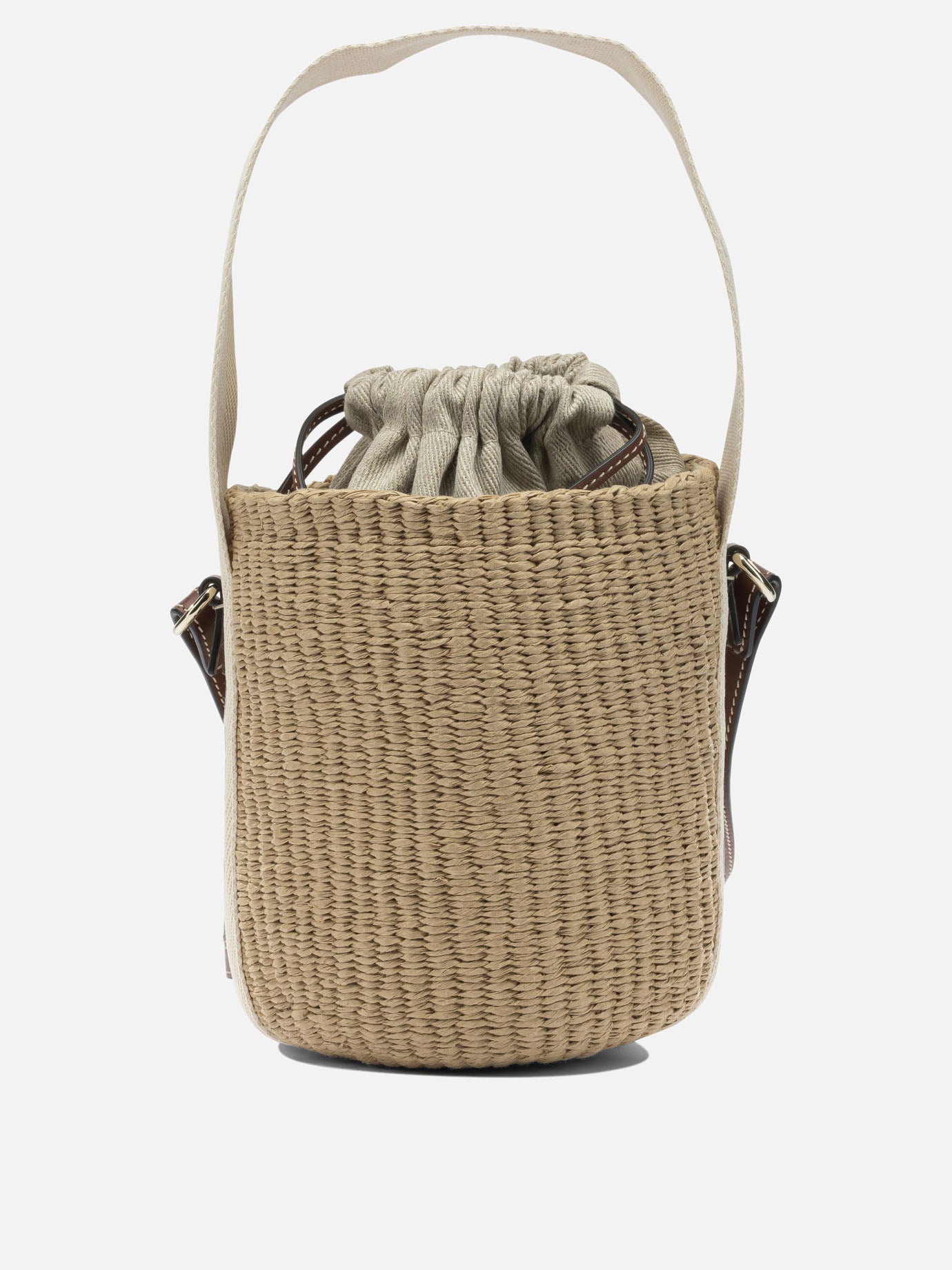 Small bags 100% paper - Other fabric: 100% calf leather  White - Chloé Women | PDP | VIETTI Online Store | Zoom-Modal
