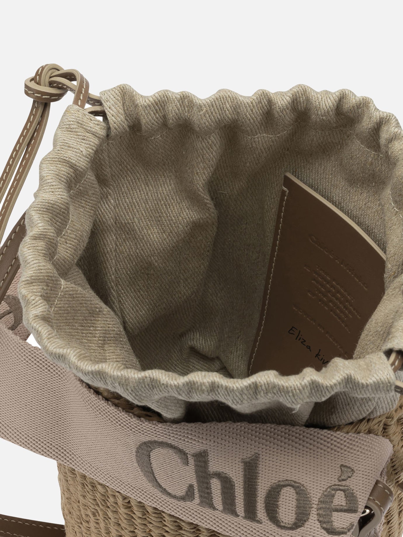 Small bags 100% paper - Other fabric: 100% calf leather  Beige - Chloé Women | PDP | VIETTI Online Store | thumbnail_5
