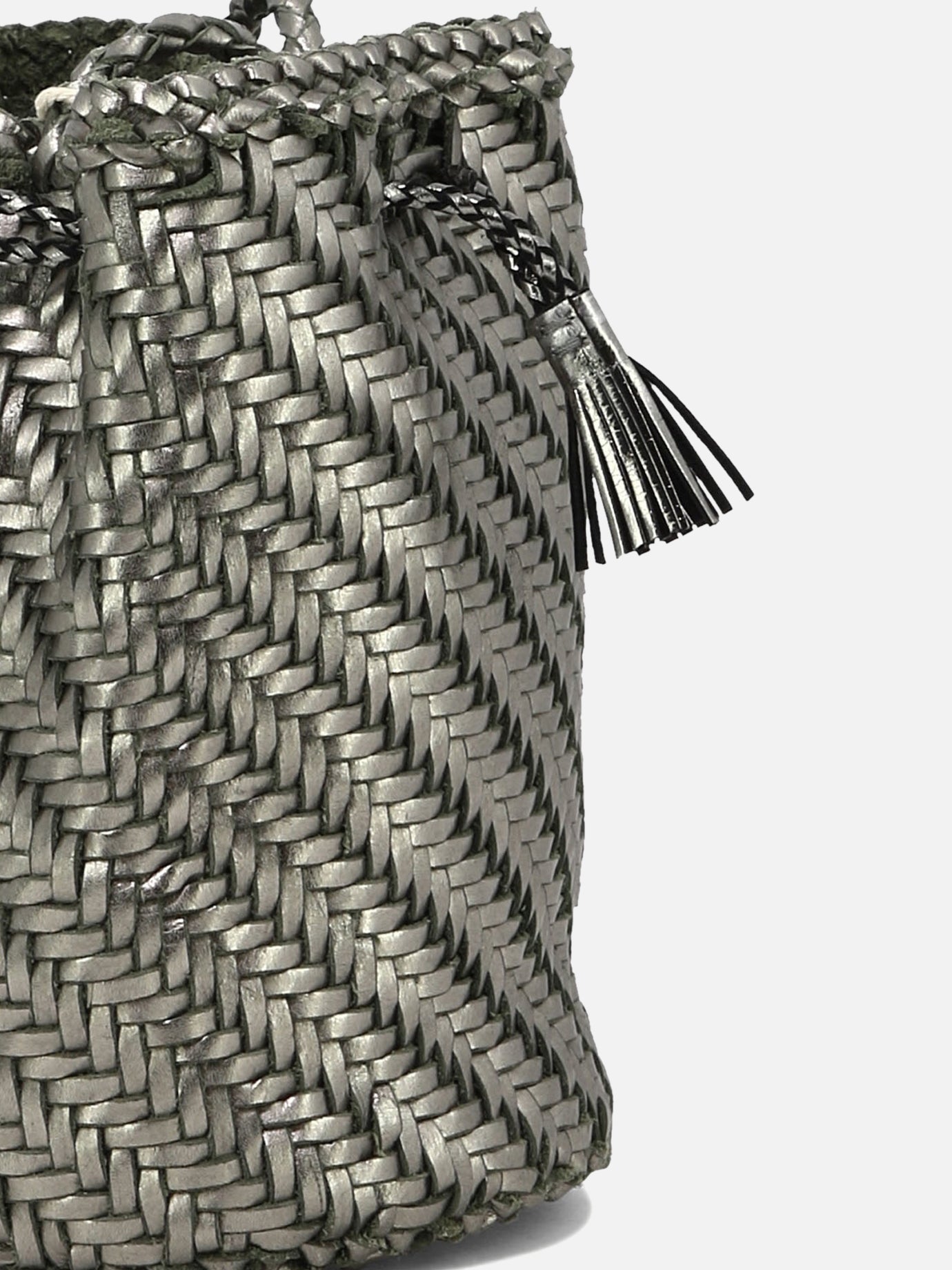 Mini bags 100% buffalo calf leather  Silver - Dragon Diffusion Women | PDP | VIETTI Online Store | thumbnail_4