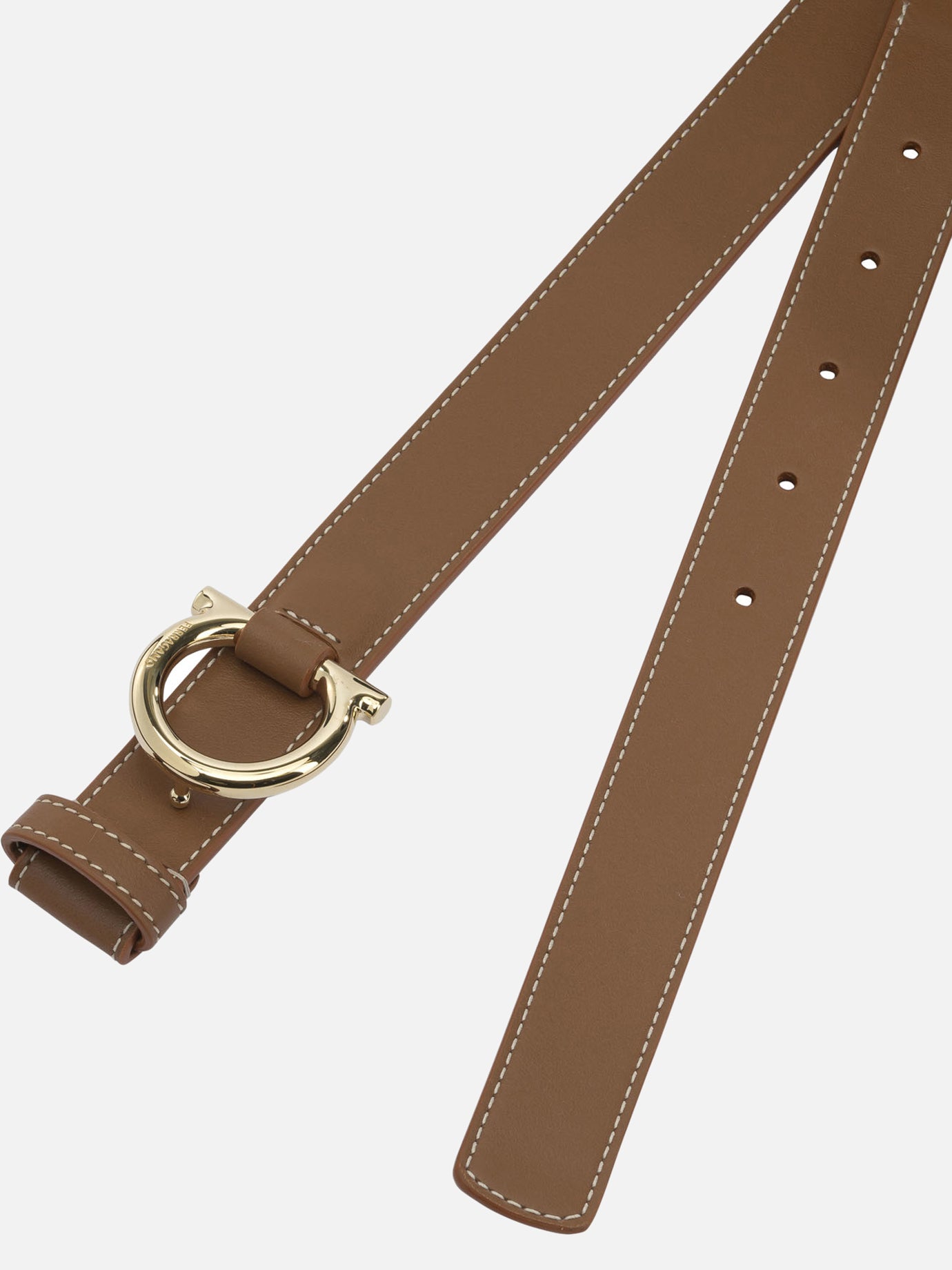 Leather belts 0790112  Beige - Ferragamo Women | PDP | VIETTI Online Store | Zoom-Modal_2
