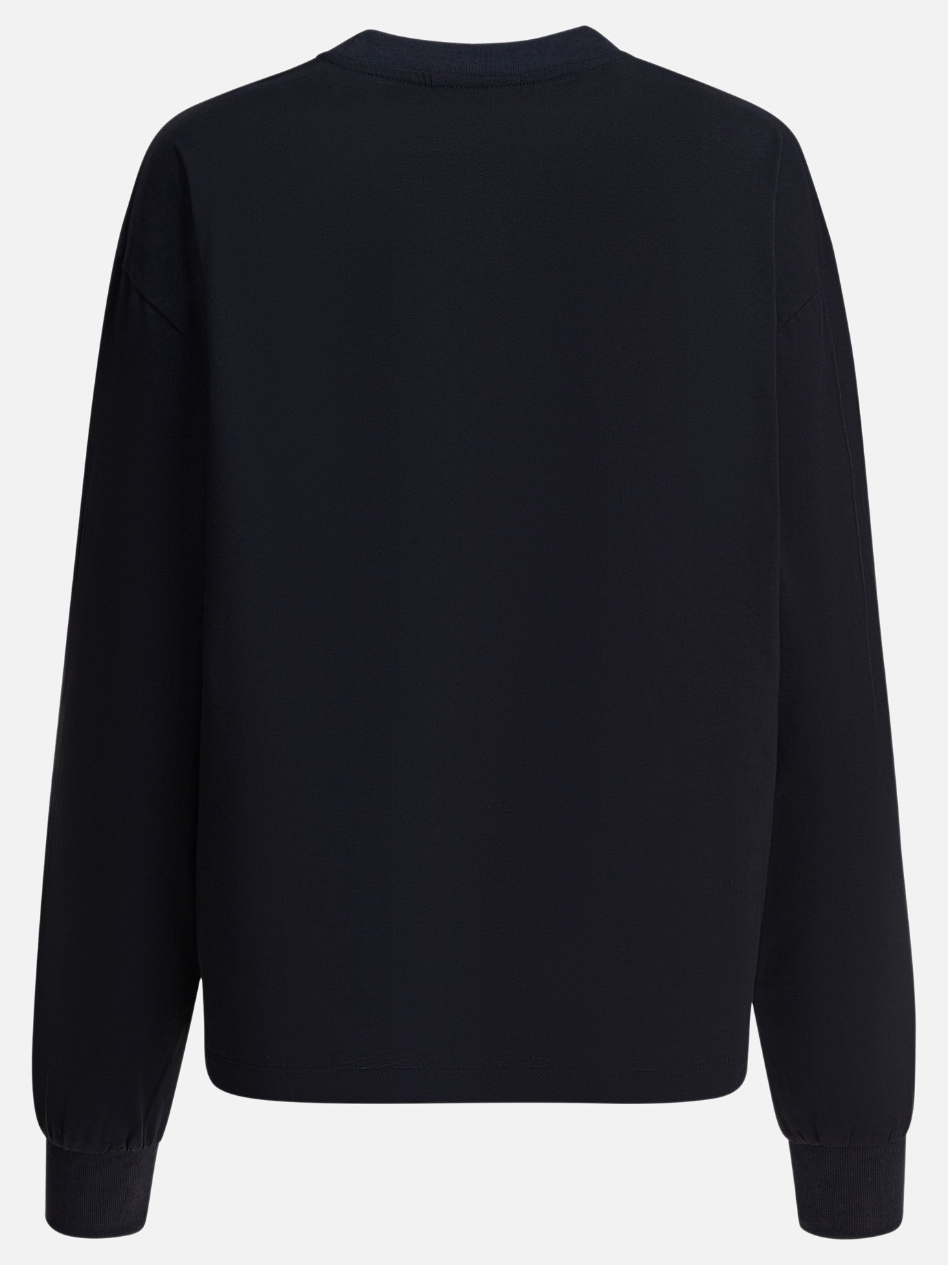 Crewnecks Logo  Black - Ganni Women | PDP | VIETTI Online Store | thumbnail_2