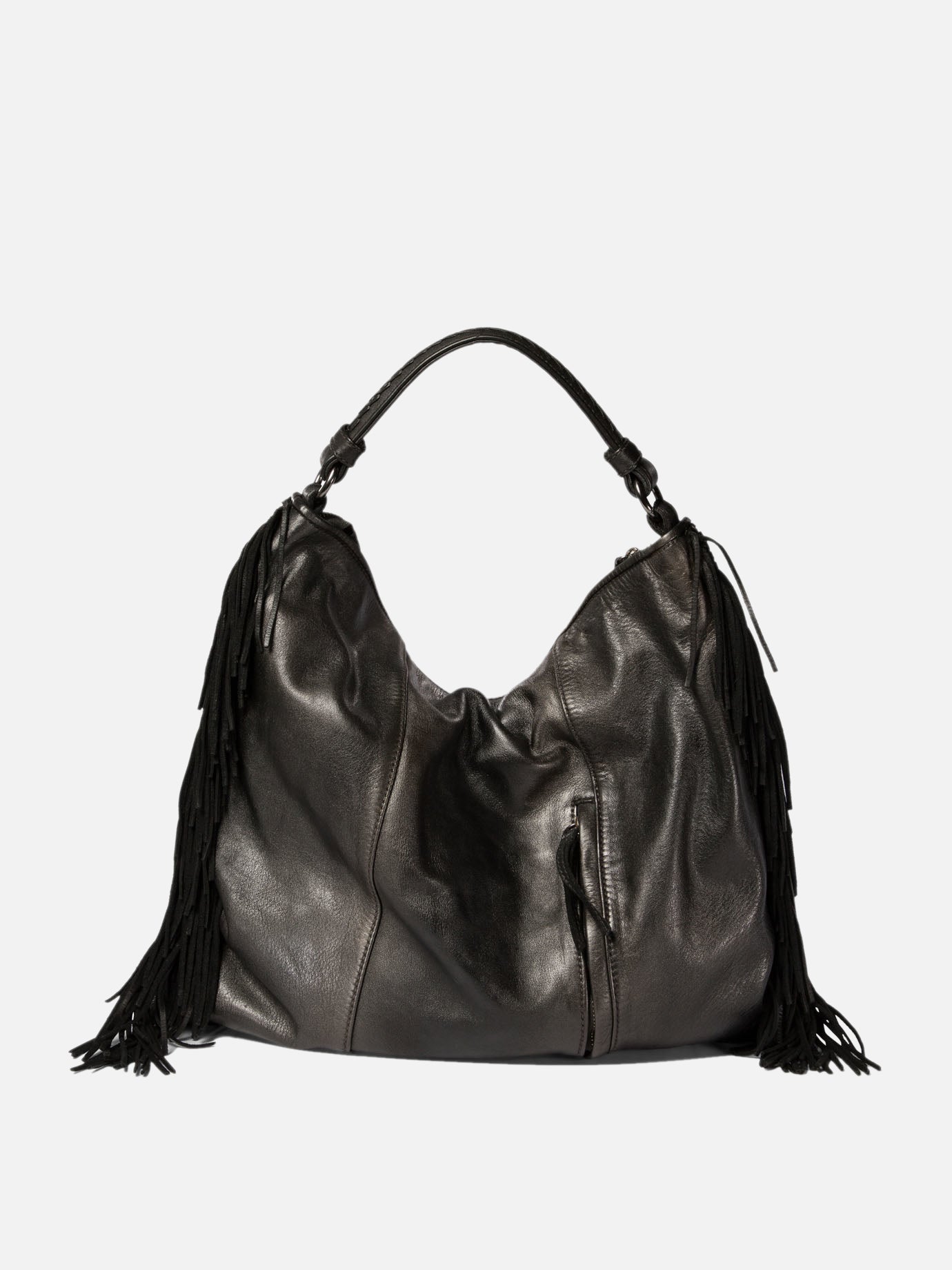 Large bags 100% leather  Black - Giancarlo Nevola Women | PDP | VIETTI Online Store | thumbnail_3