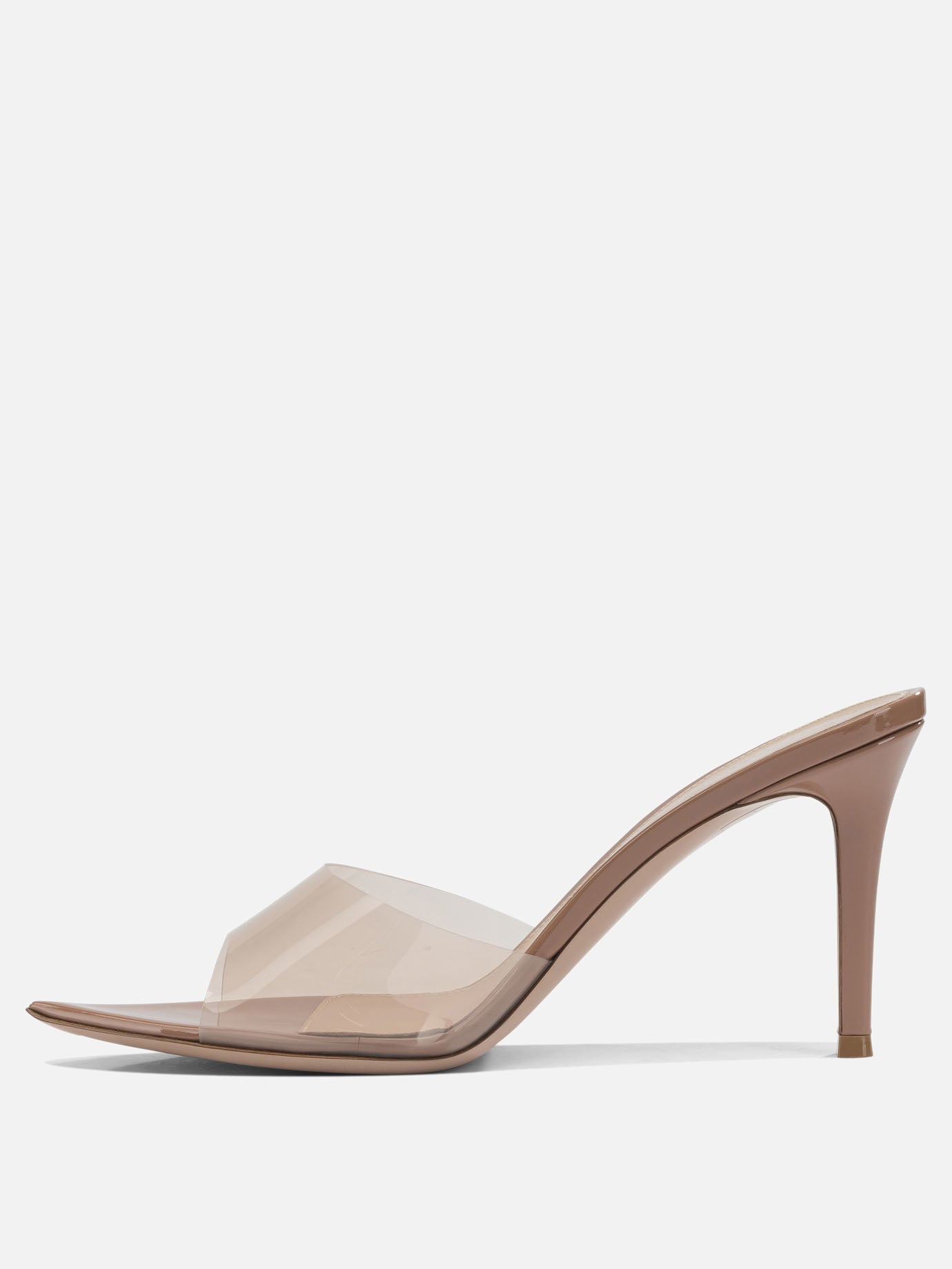 Heeled sandals 100% thermoplastic polyurethane - 100% leather  Beige - Gianvito Rossi Women | PDP | VIETTI Online Store | Zoom-Modal_3
