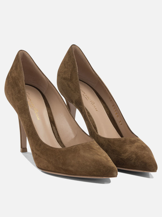 Pumps 100% patent leather - 100% leather  Brown - Gianvito Rossi Women | PLP | VIETTI Online Store | 2
