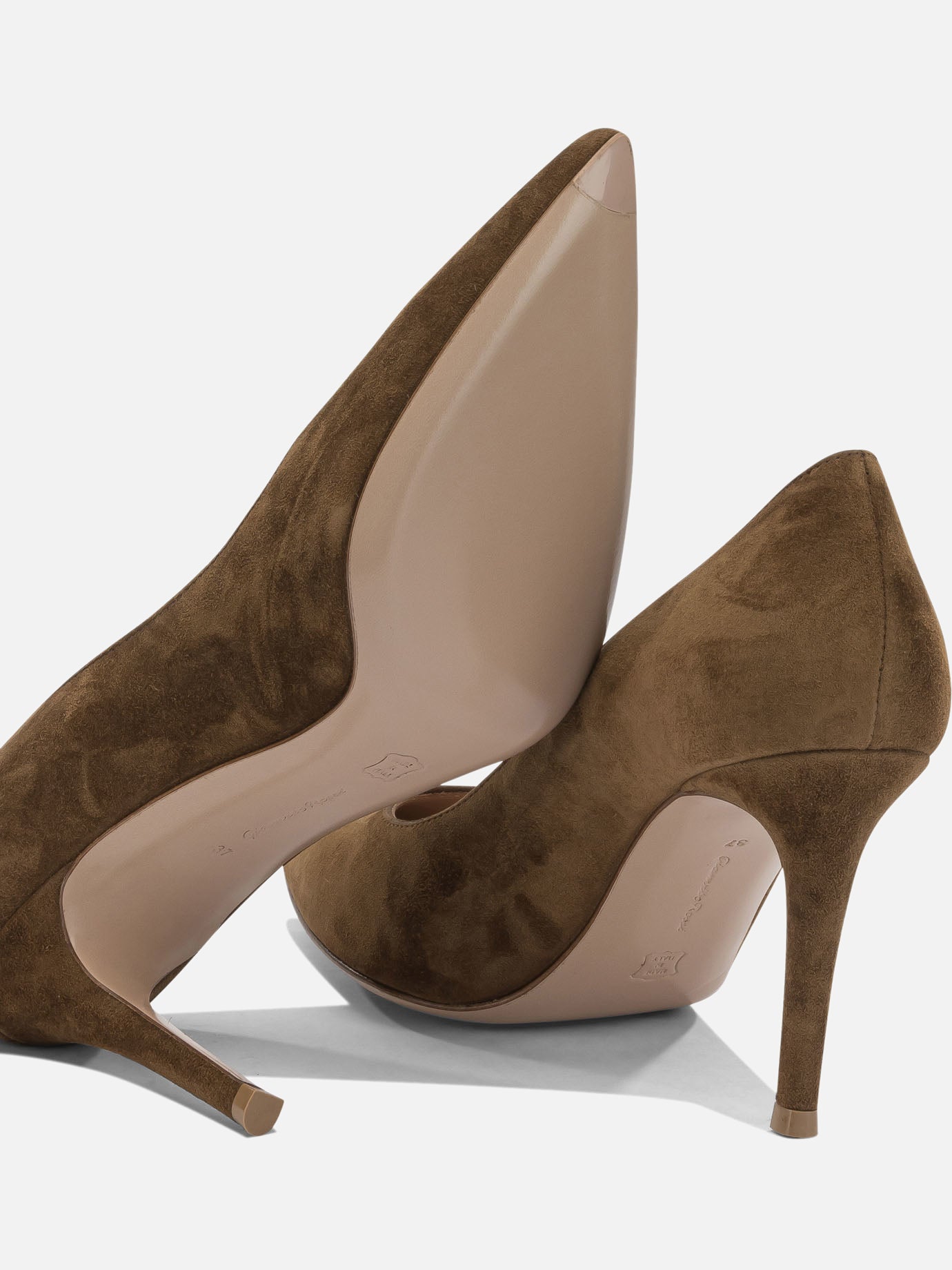 Pumps 100% patent leather - 100% leather  Brown - Gianvito Rossi Women | PDP | VIETTI Online Store | thumbnail_5