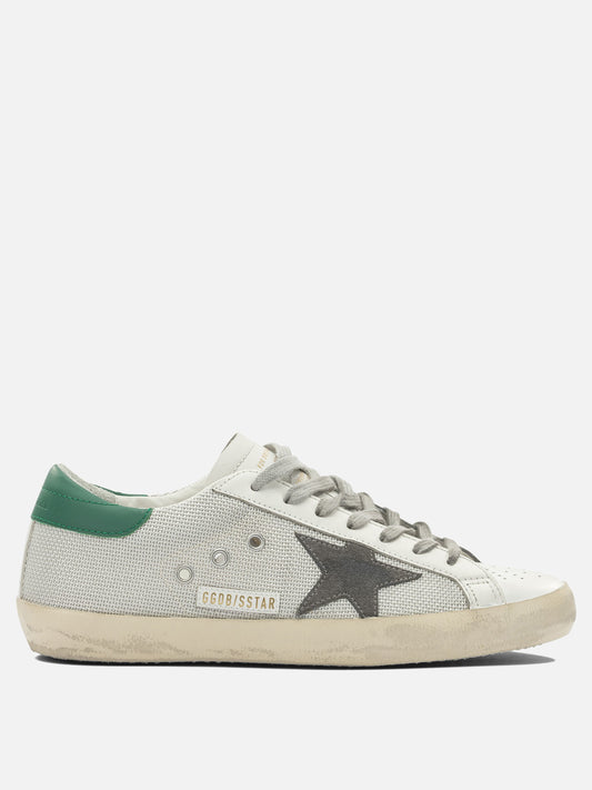 Low top sneakers 50% cow leather 50% polyester - 100% rubber  Silver - Golden Goose Men | PDP | VIETTI Online Store 
