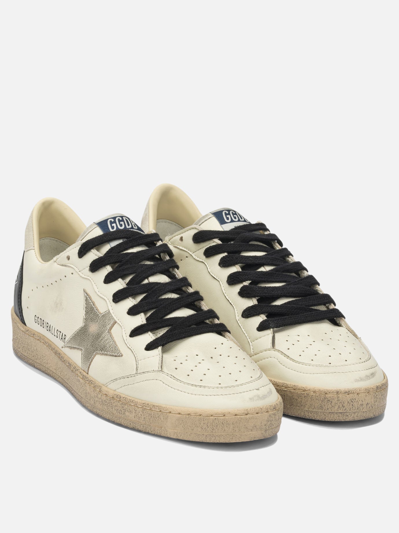 Low top sneakers 79% ovine leather 15% cow leather 6% goat leather - 100% rubber  White - Golden Goose Men | PDP | VIETTI Online Store | Zoom-Modal_2
