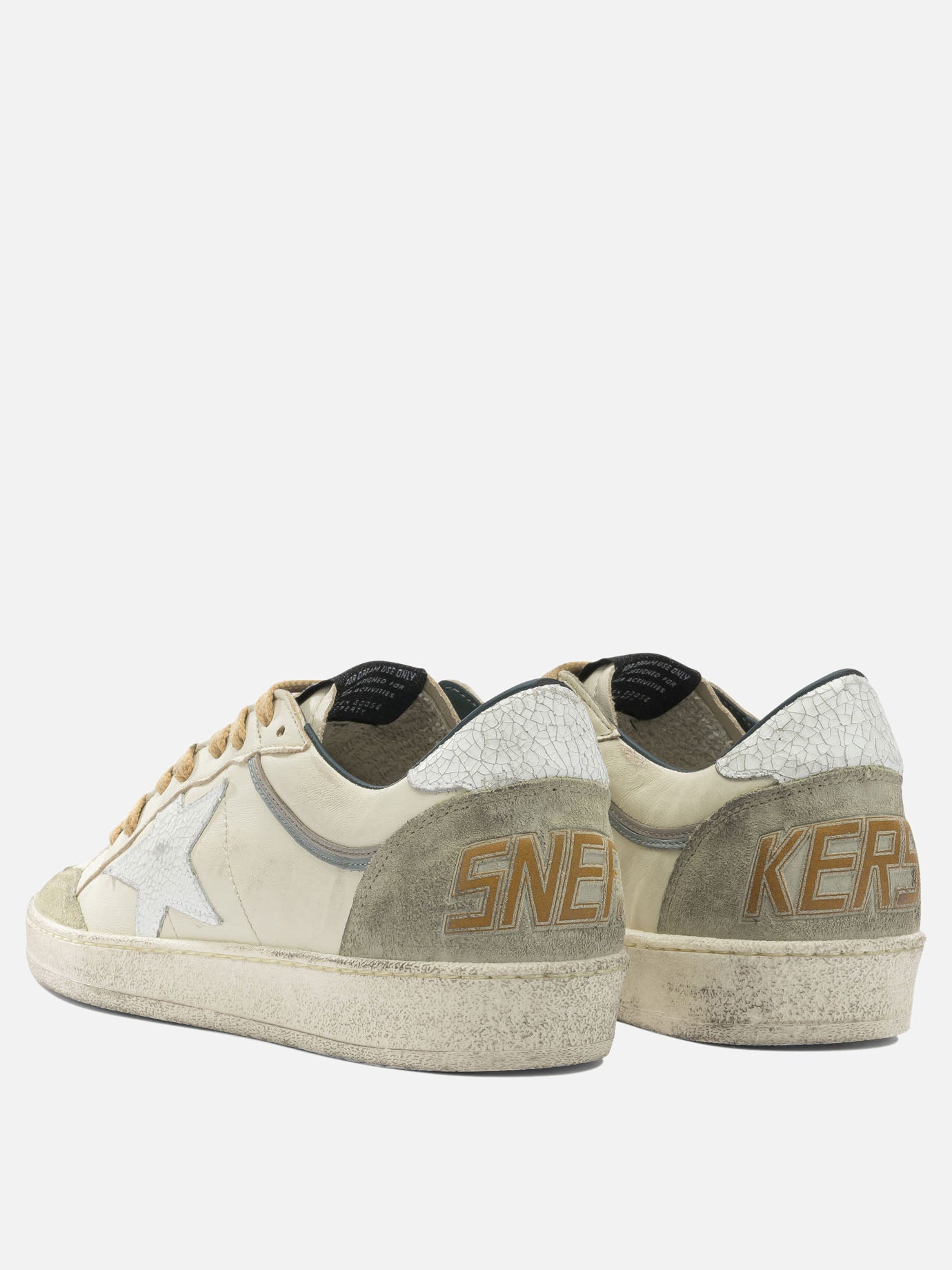 Low top sneakers 72% ovine leather 28% cow leather - 100% rubber  White - Golden Goose Men | PDP | VIETTI Online Store | Zoom-Modal_4
