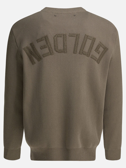 Crewneck sweaters Logo  Beige - Golden Goose Men | PLP | VIETTI Online Store | 2
