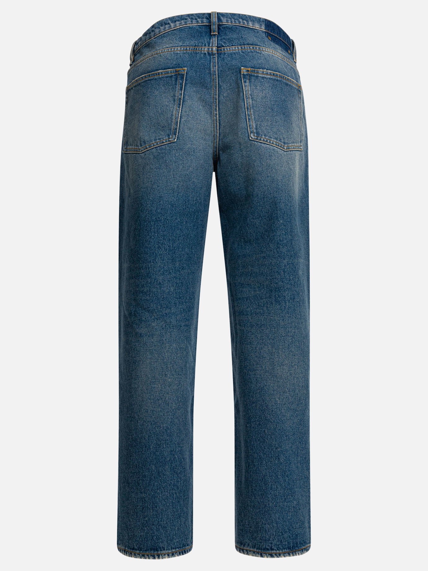 Wide-leg jeans Solid colour  Blue - Golden Goose Men | PDP | VIETTI Online Store | Zoom-Modal_2
