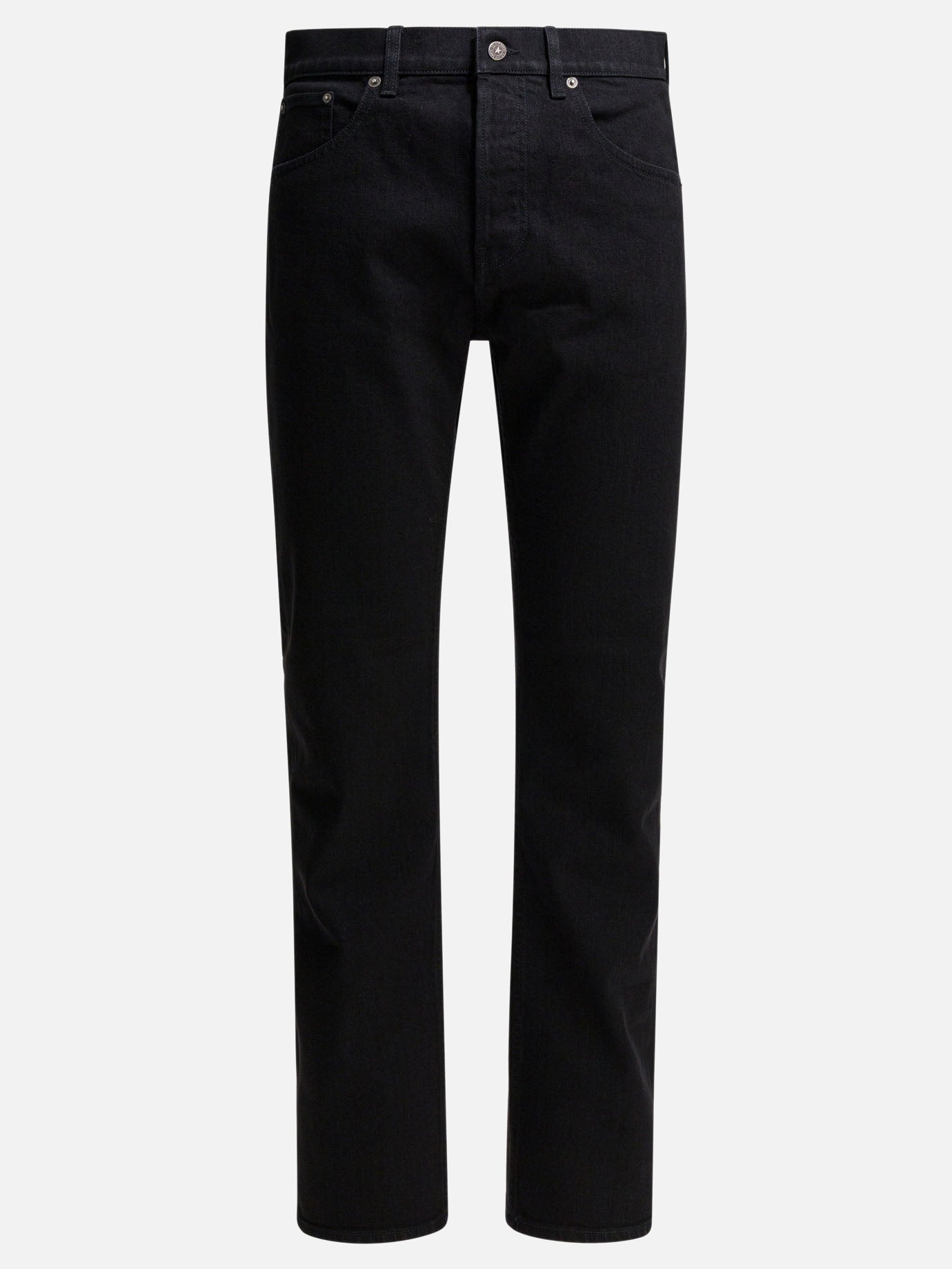 Straight-leg jeans Solid colour  Black - Golden Goose Men | PDP | VIETTI Online Store | Zoom-Modal
