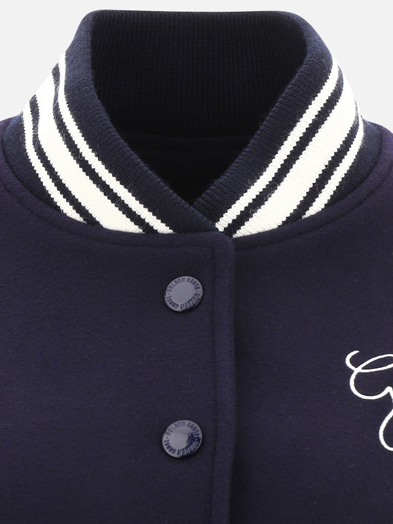 Bomber jackets Logo  Blue - Golden Goose Women | PDP | VIETTI Online Store | Zoom-Modal_4
