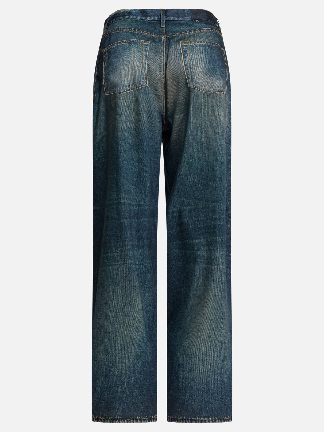 Straight-leg jeans Solid colour  Blue - Golden Goose Women | PDP | VIETTI Online Store | Zoom-Modal_2
