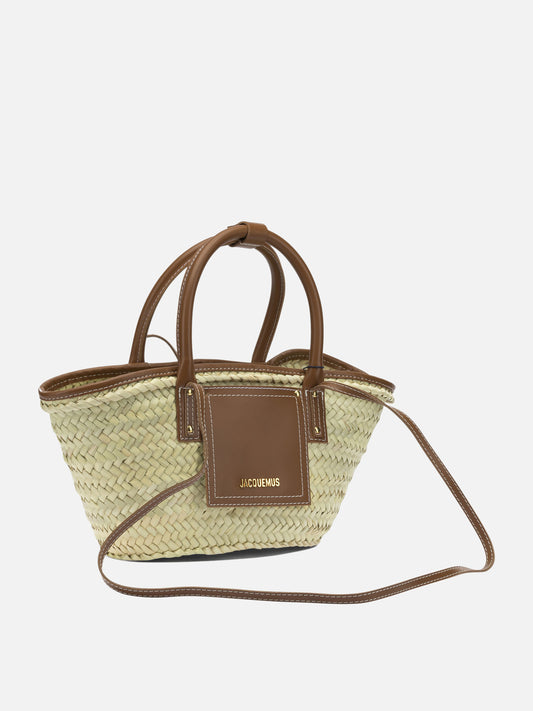 Medium bags 100% palm leaves - 100% leather  Beige - Jacquemus Women | PLP | VIETTI Online Store | 2

