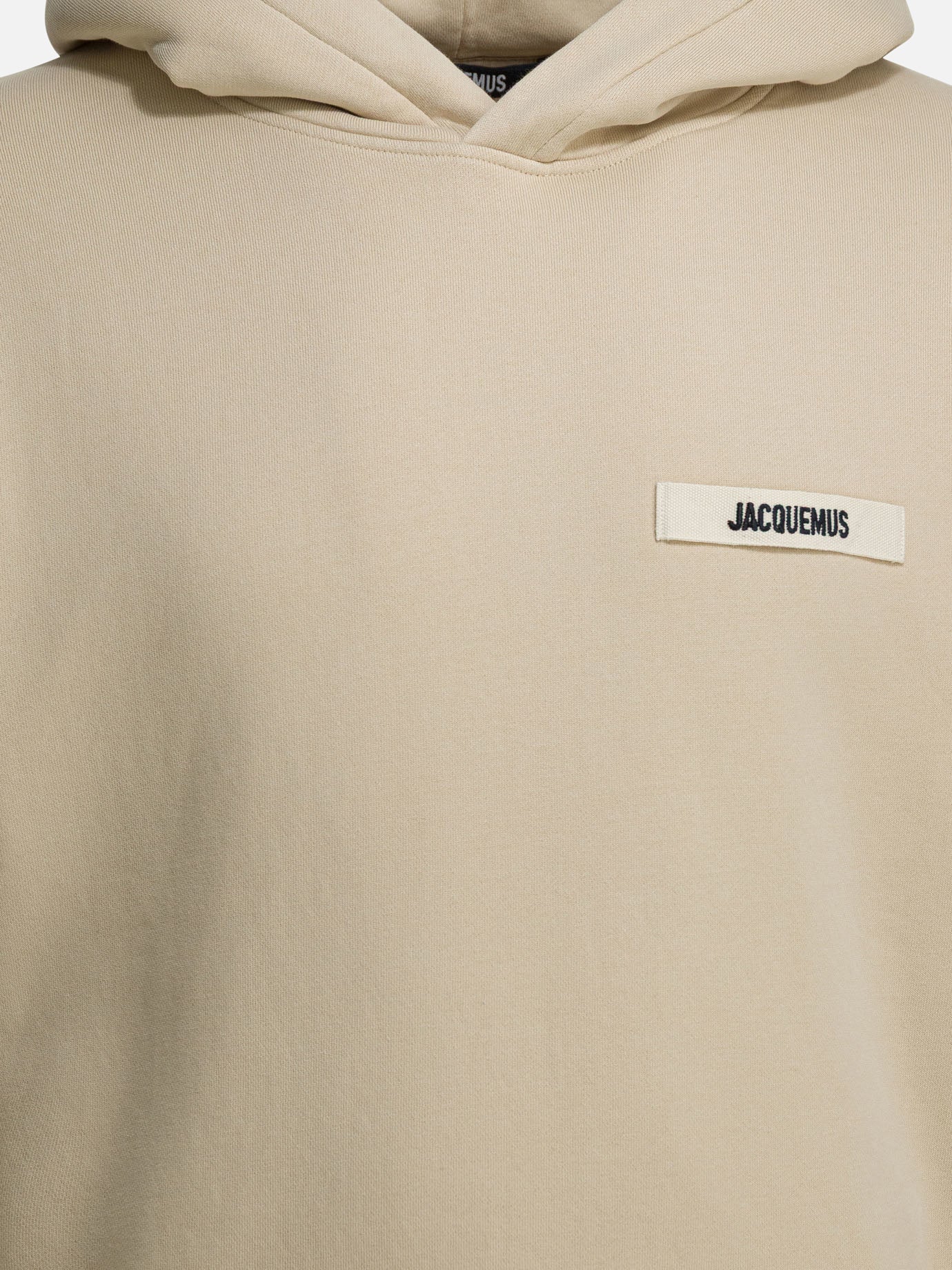 Hoodies Logo  Beige - Jacquemus Men | PDP | VIETTI Online Store | thumbnail_3
