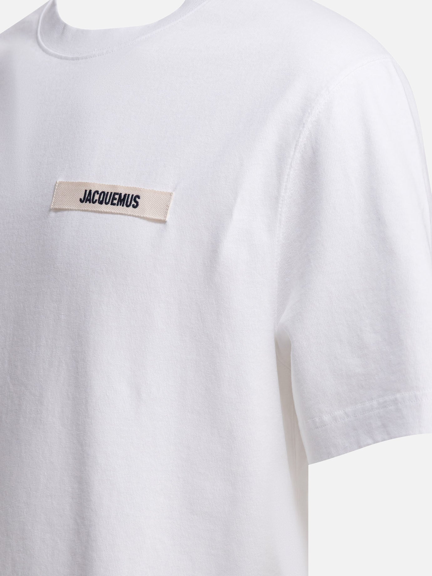 Crewneck t-shirts Logo  White - Jacquemus Men | PDP | VIETTI Online Store | thumbnail_4